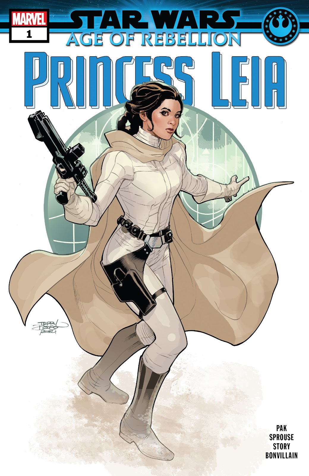 <{ $series->title }} issue Princess Leia - Page 1