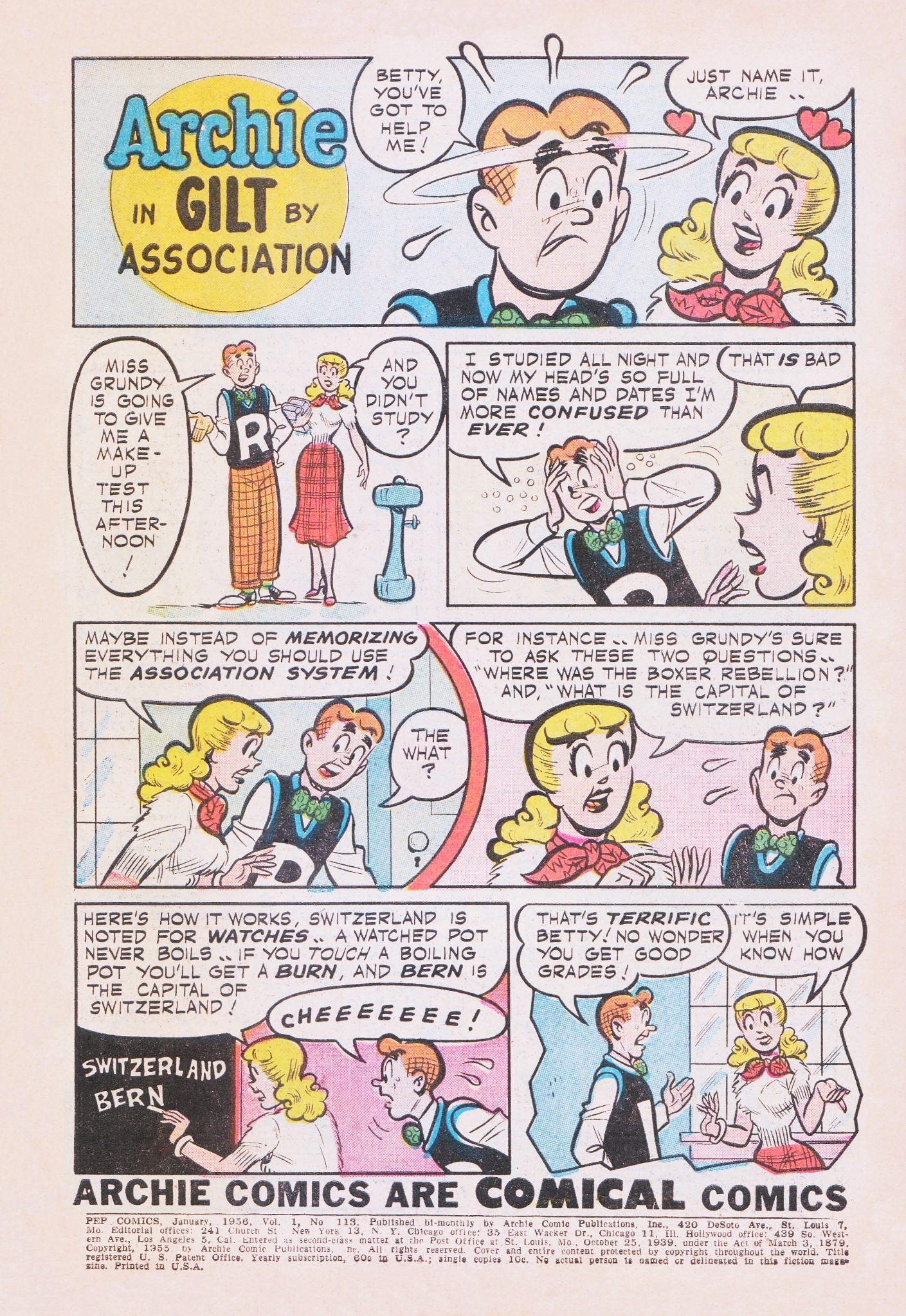 Read online Pep Comics comic -  Issue #113 - 3