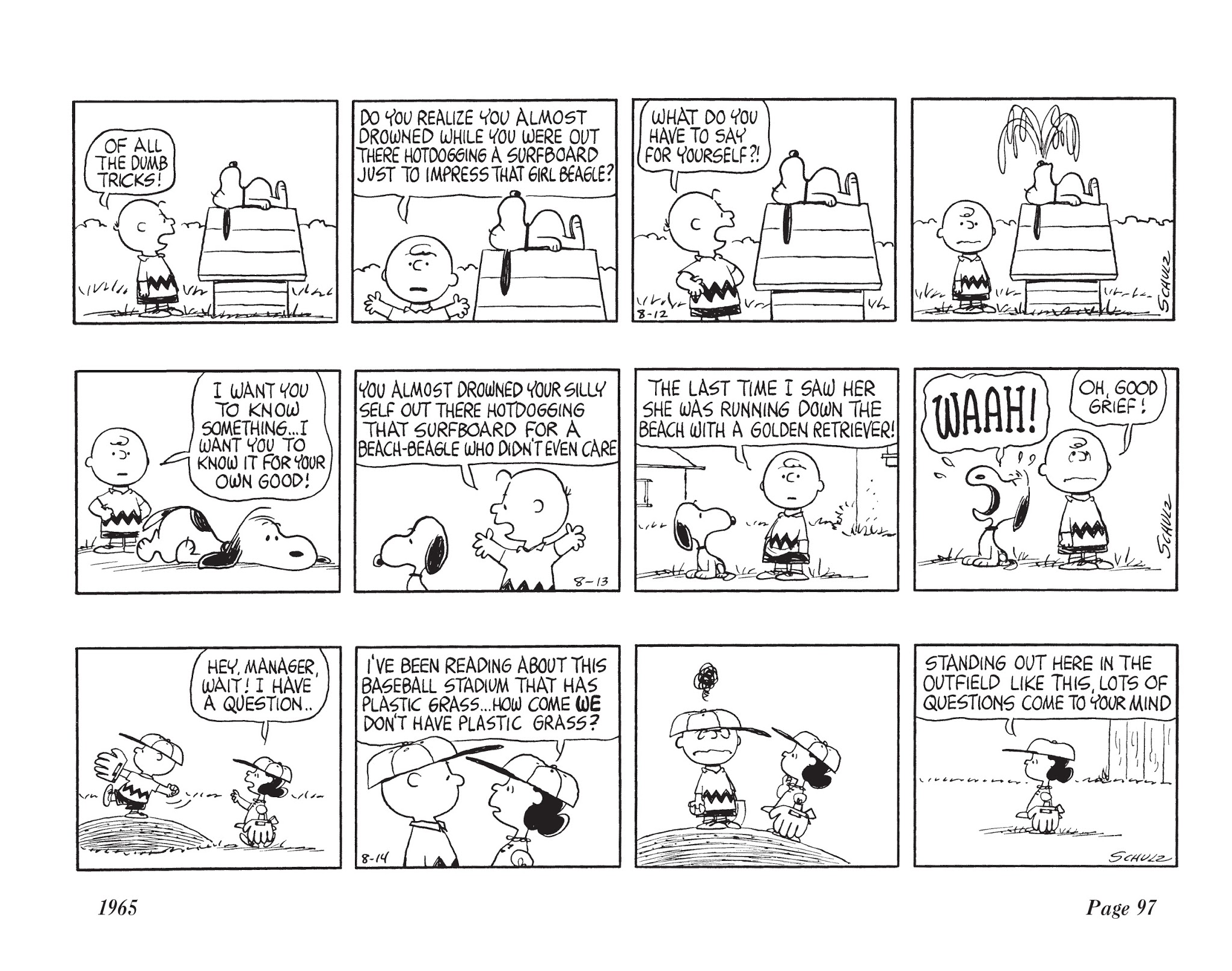 Read online The Complete Peanuts comic -  Issue # TPB 8 - 109