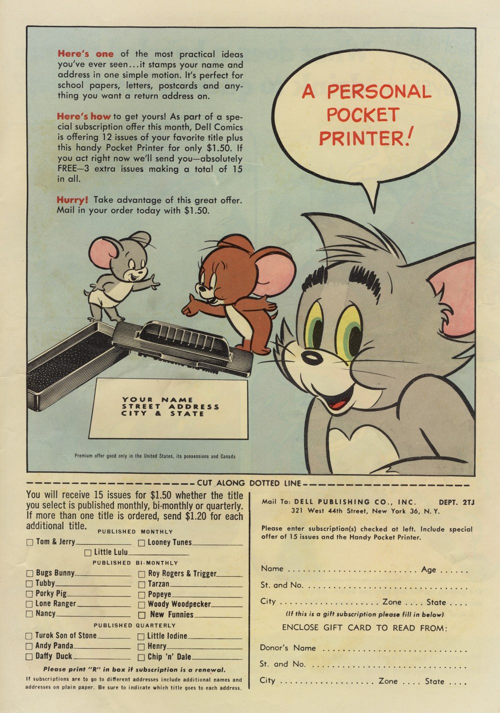 Read online Tom & Jerry Comics comic -  Issue #187 - 35