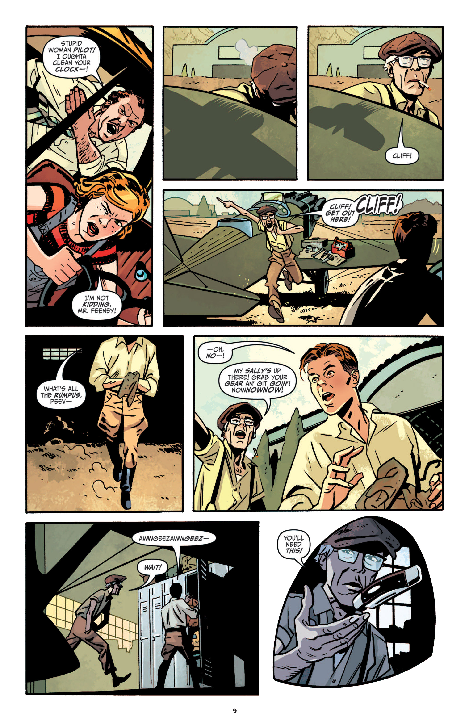 Read online The Rocketeer: Cargo of Doom comic -  Issue # TPB - 9