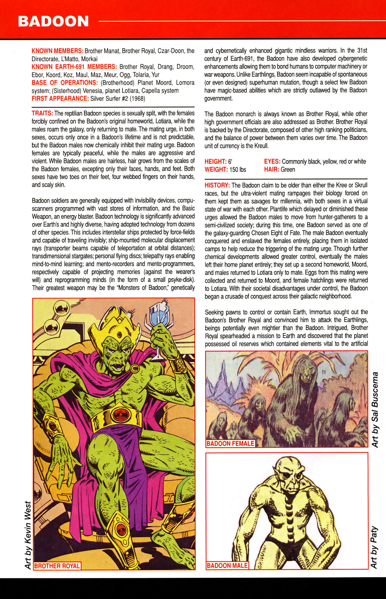 Read online All-New Official Handbook of the Marvel Universe A to Z: Update comic -  Issue #1 - 6
