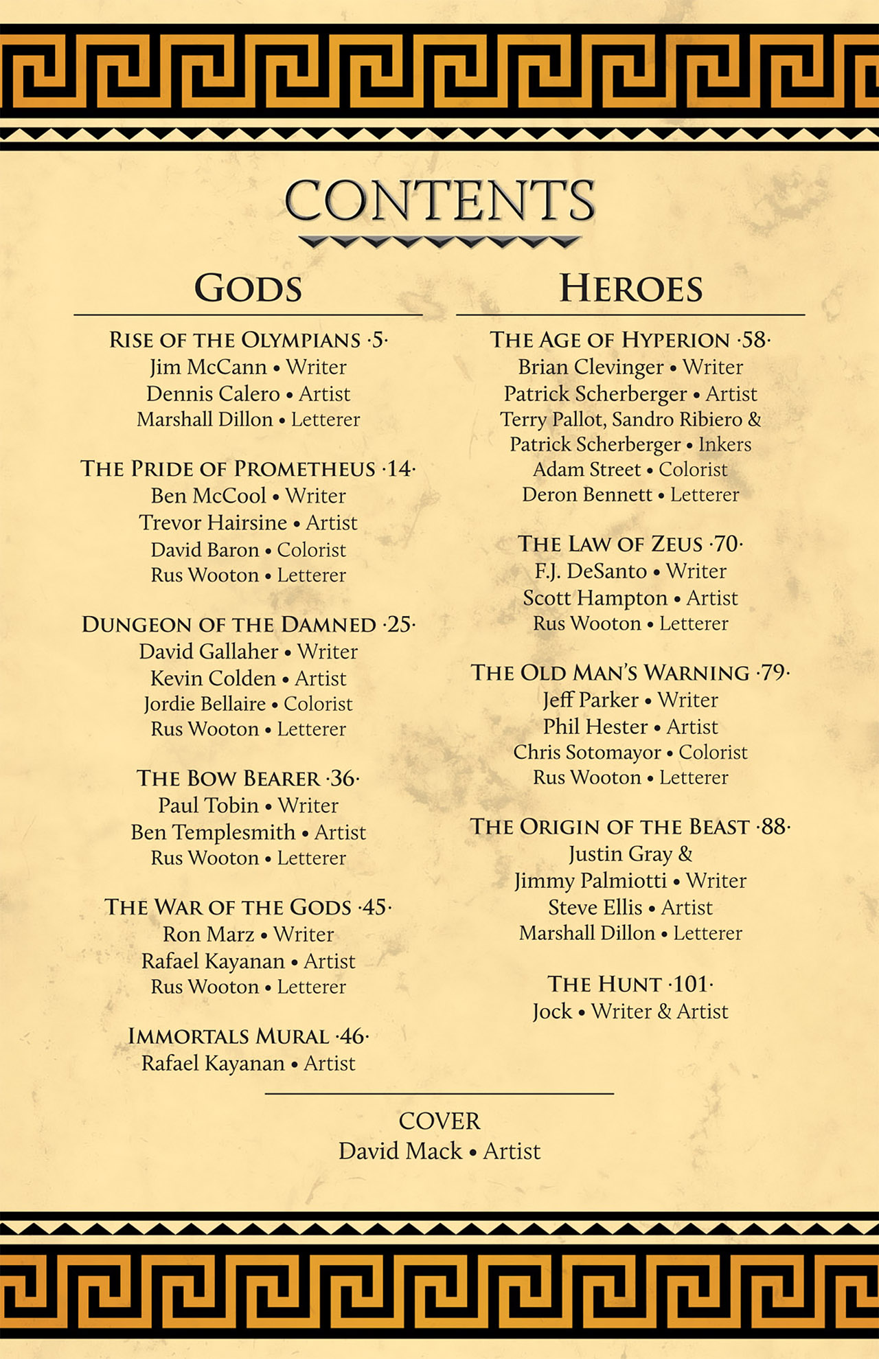 Read online Immortals: Gods and Heroes comic -  Issue # TPB - 6