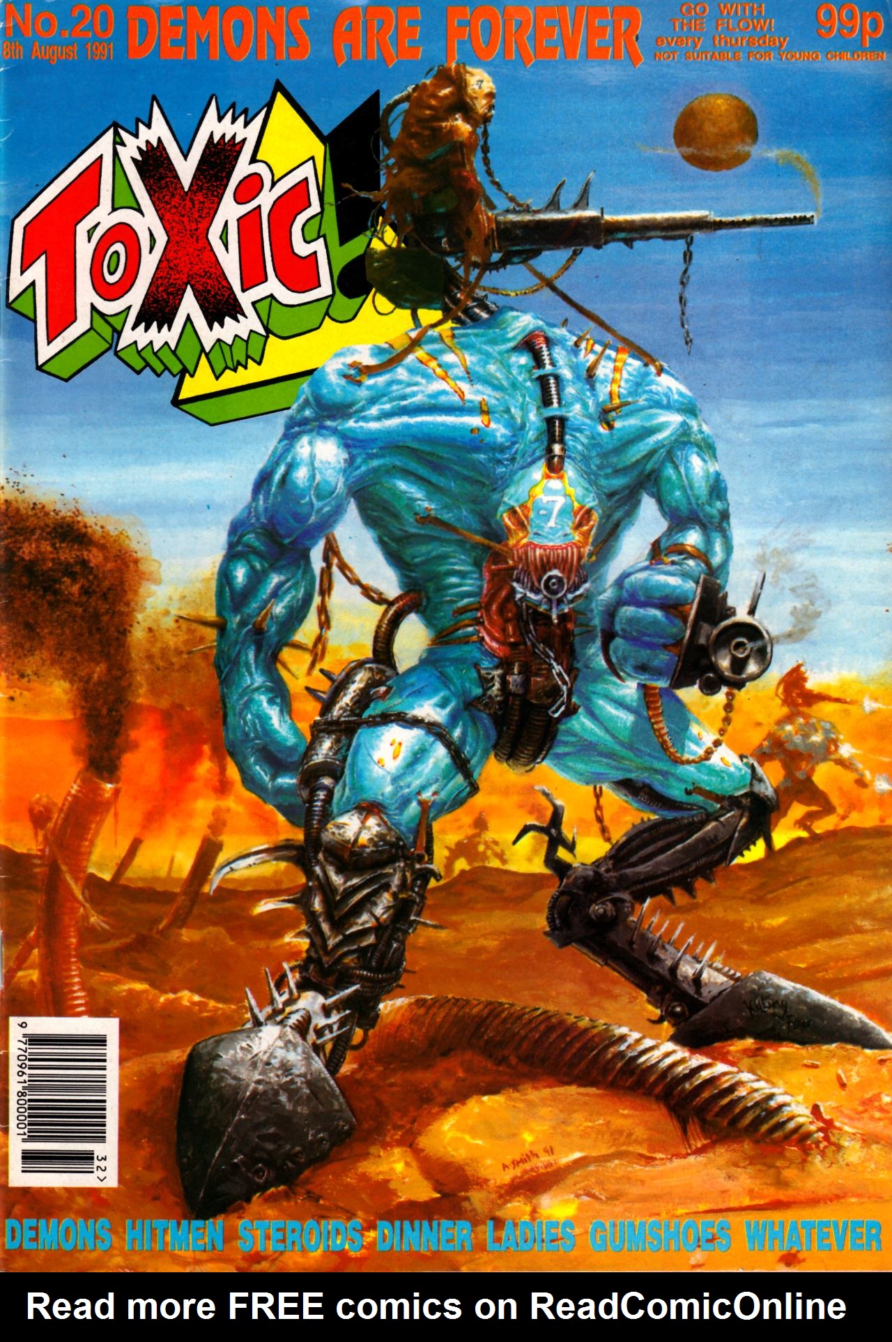 Read online Toxic! comic -  Issue #20 - 1