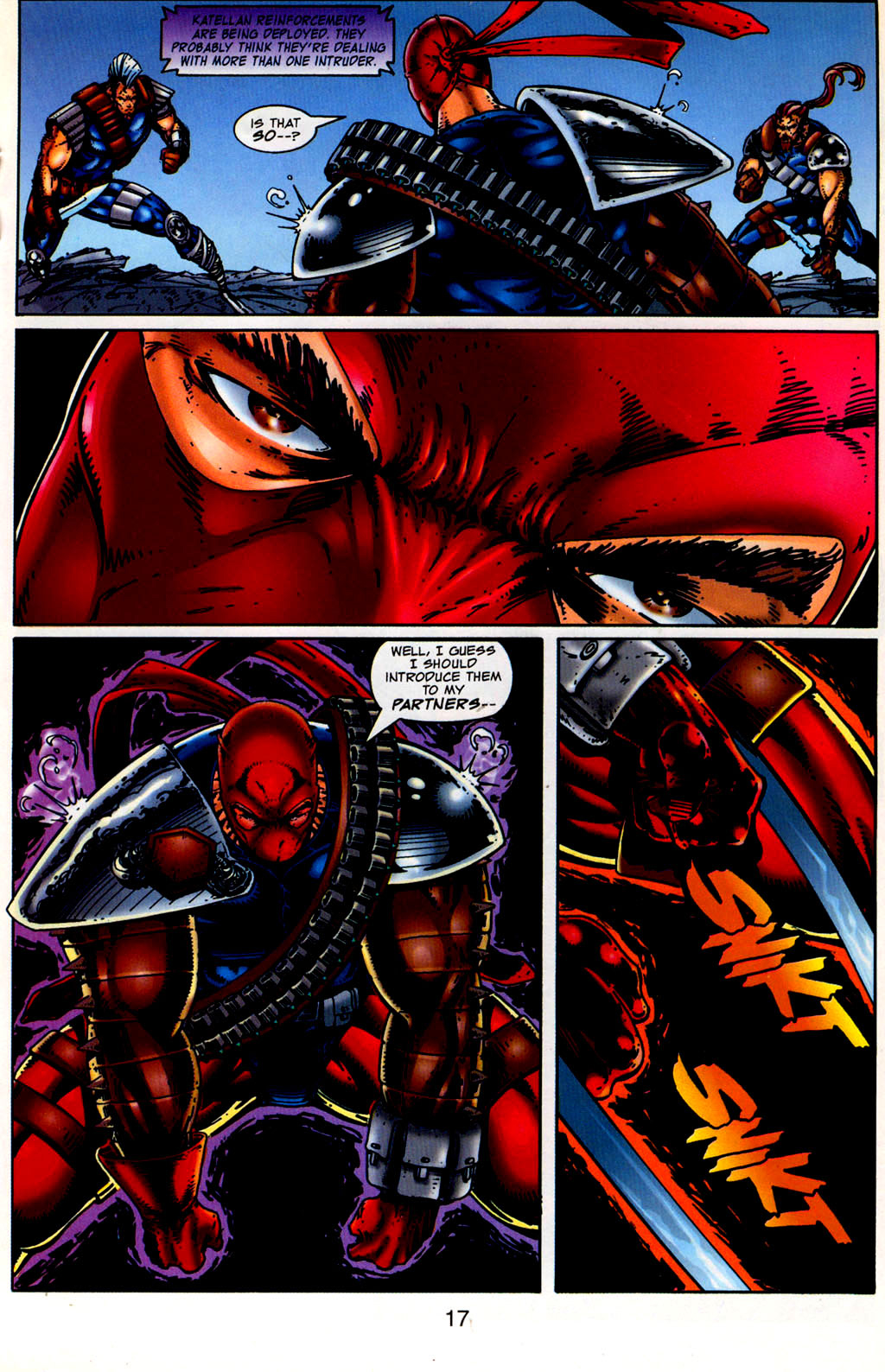Read online Bloodstrike (1993) comic -  Issue #25 - 19