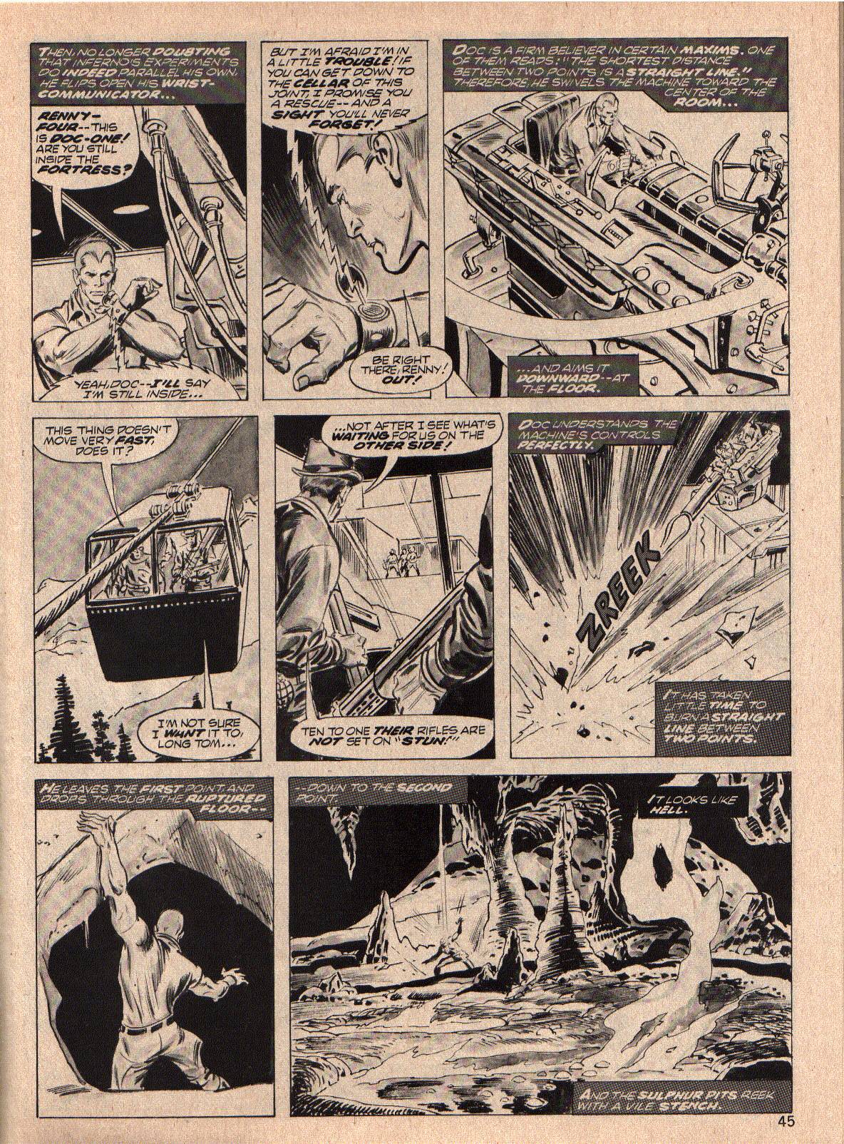 Read online Doc Savage (1975) comic -  Issue #3 - 45