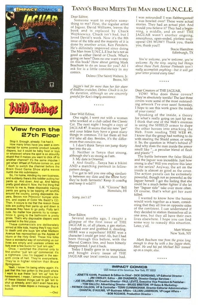 Read online The Jaguar comic -  Issue #12 - 24