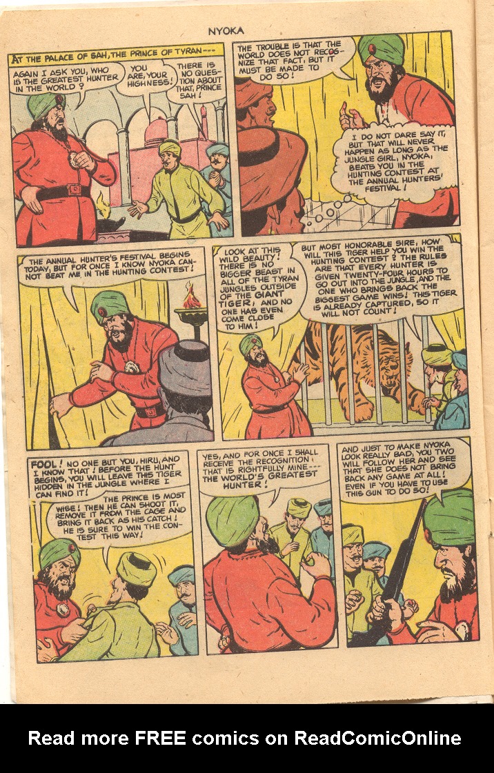 Read online Nyoka the Jungle Girl (1945) comic -  Issue #58 - 4