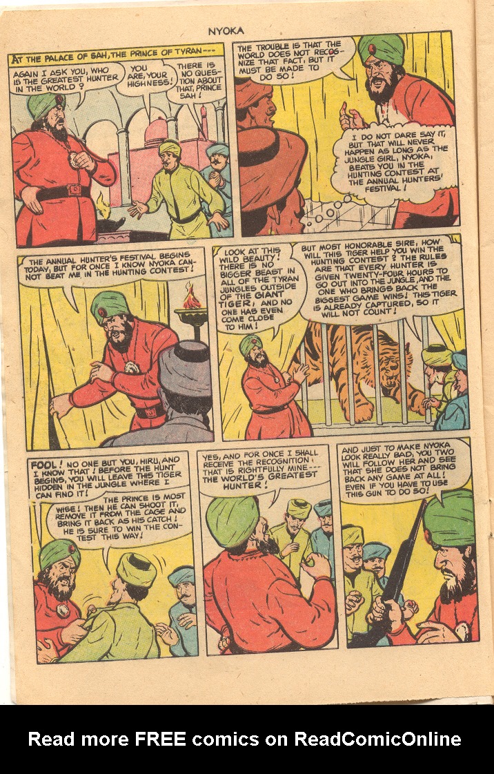Read online Nyoka the Jungle Girl (1945) comic -  Issue #58 - 4
