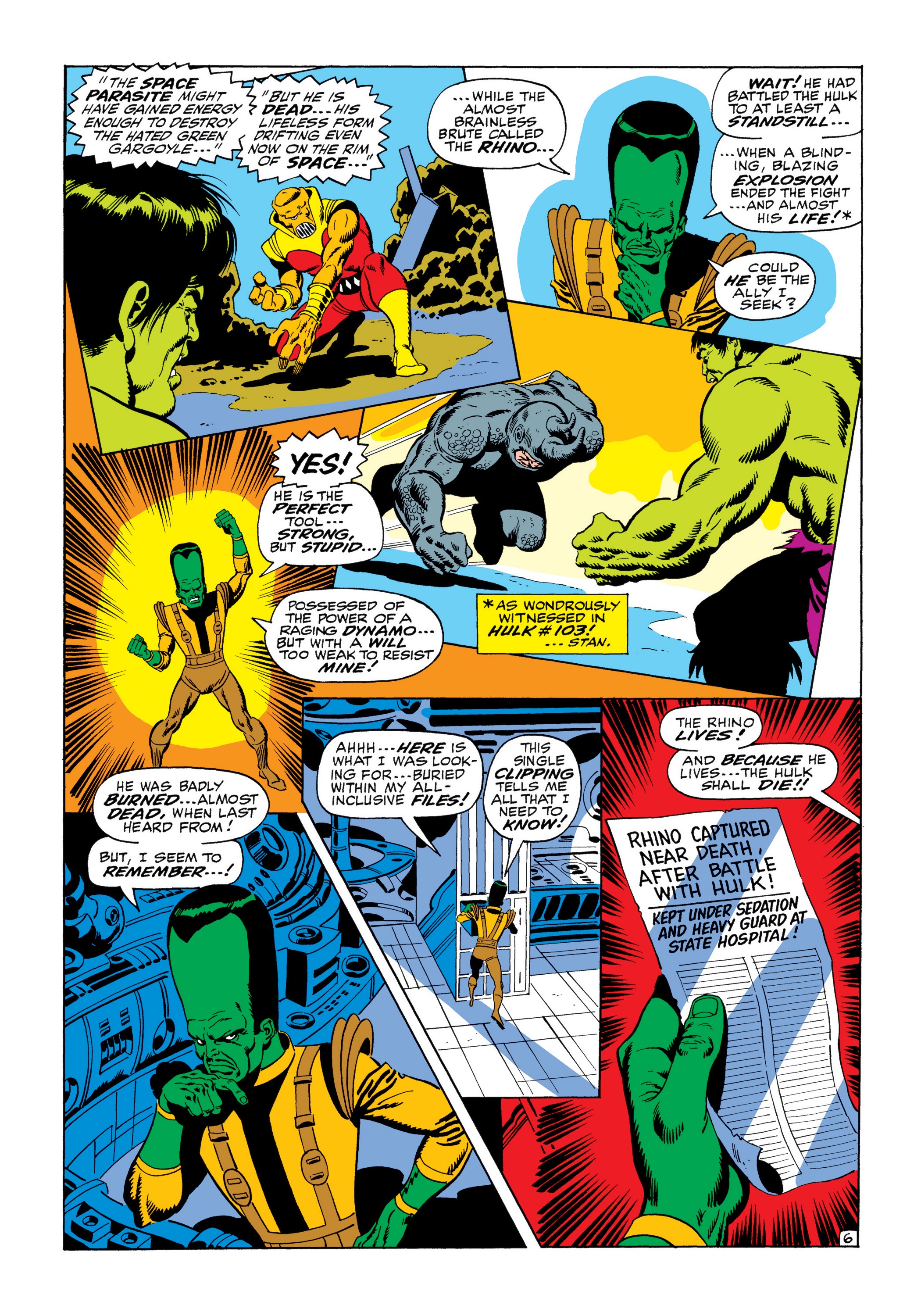 Read online Marvel Masterworks: The Incredible Hulk comic -  Issue # TPB 6 (Part 1) - 57