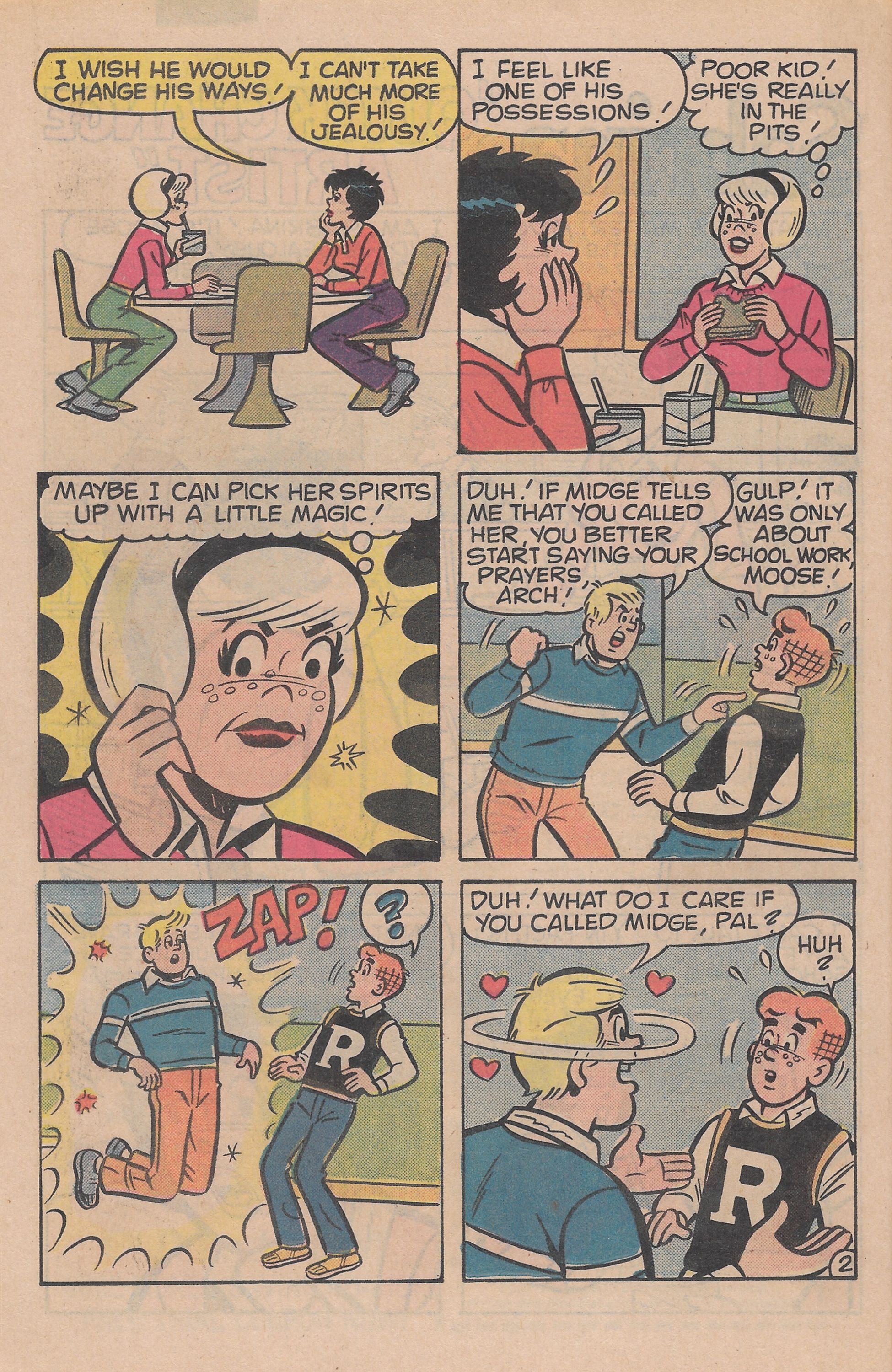 Read online Archie's TV Laugh-Out comic -  Issue #88 - 14