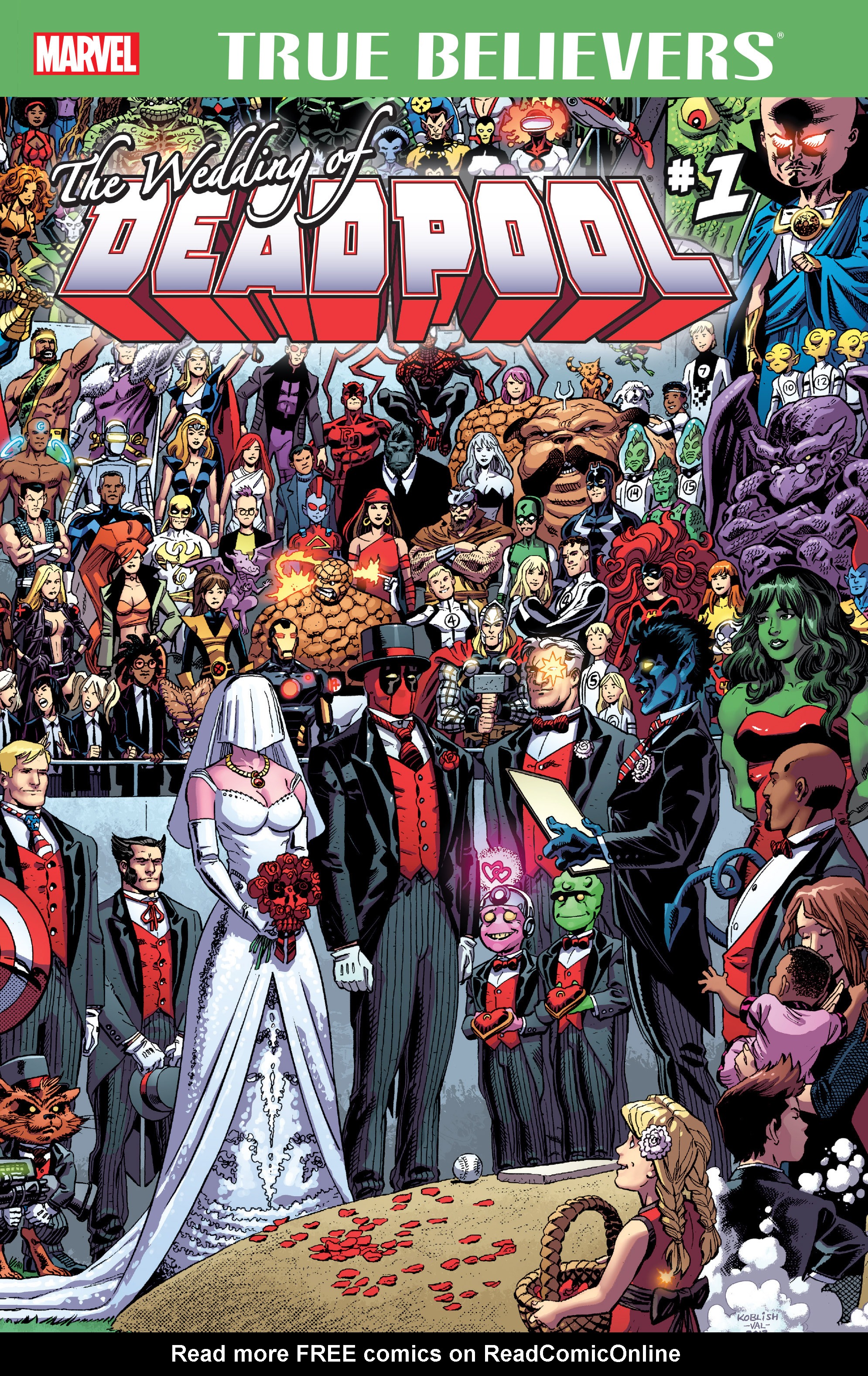 Read online True Believers: The Wedding of Deadpool comic -  Issue # Full - 1