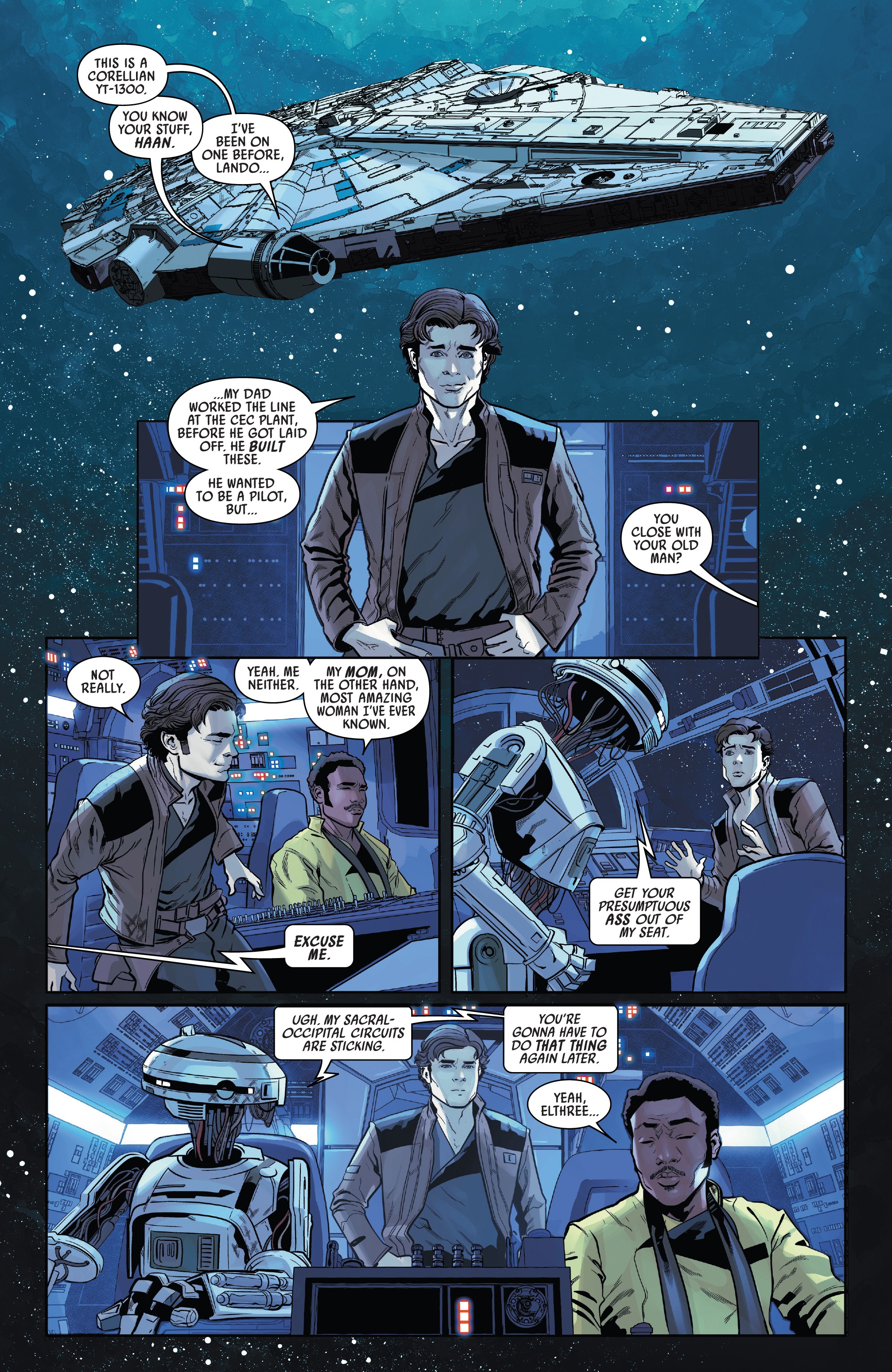 Read online Solo: A Star Wars Story Adaptation comic -  Issue #4 - 3
