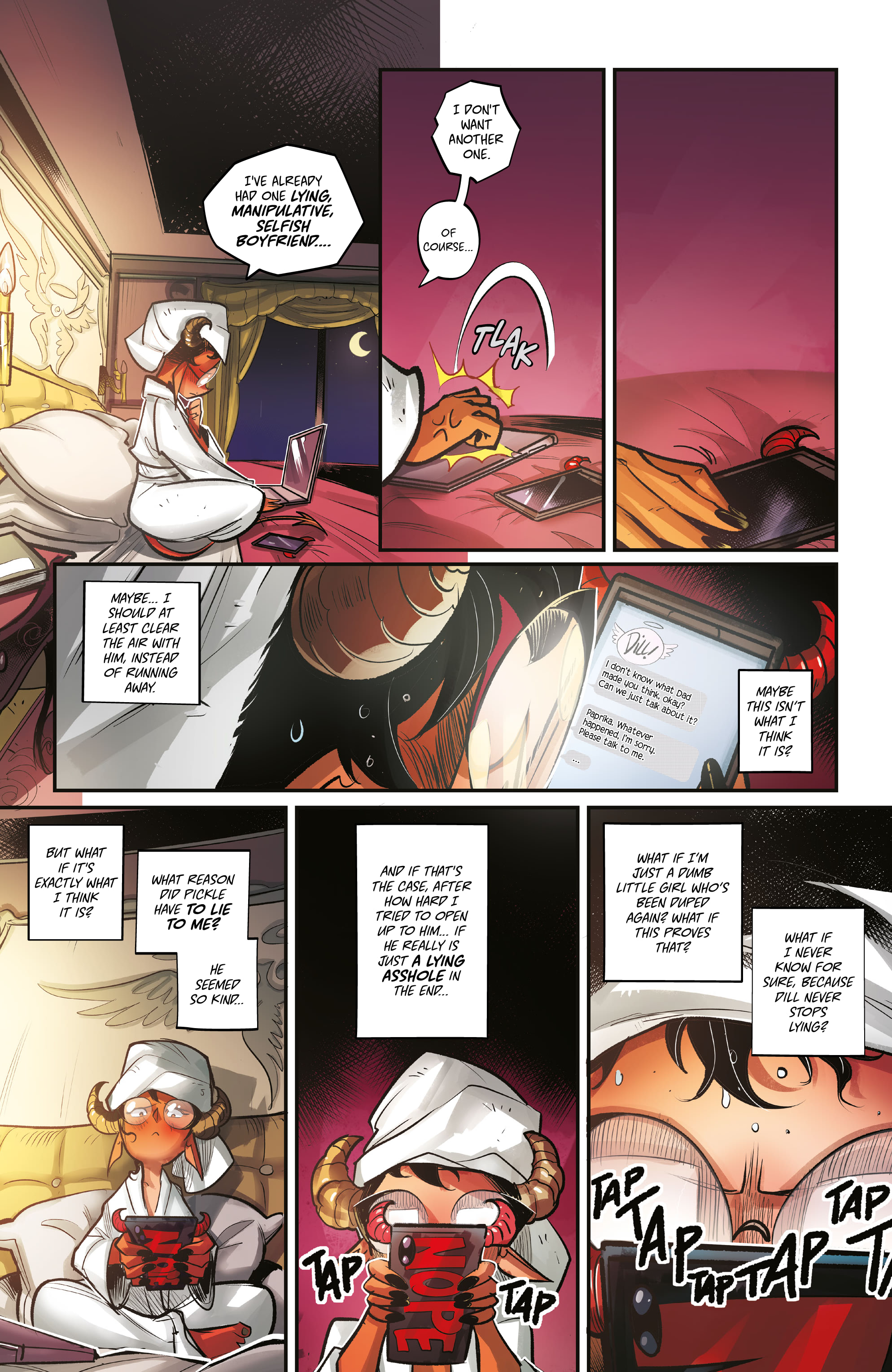 Read online Mirka Andolfo's Sweet Paprika comic -  Issue #9 - 24