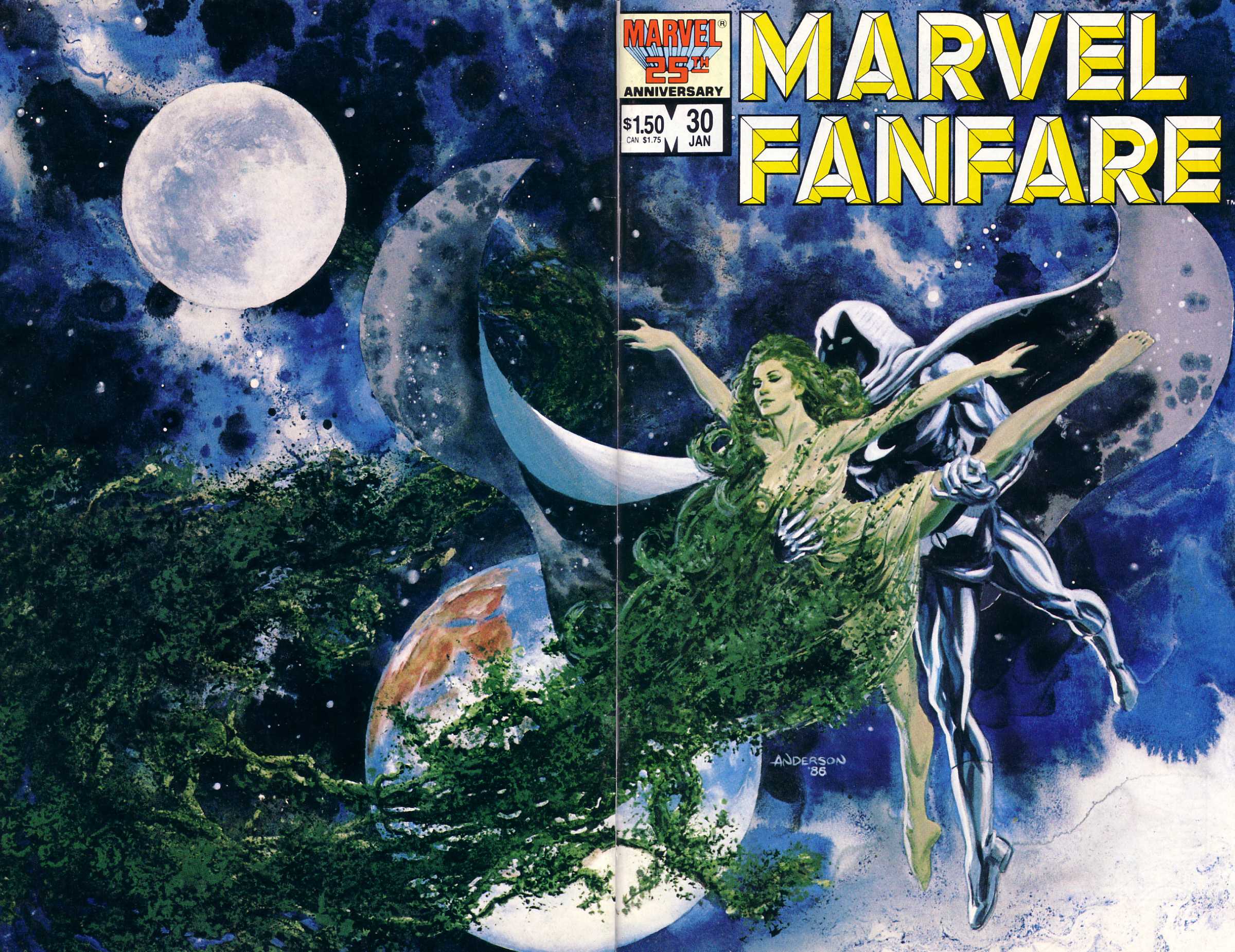 Read online Marvel Fanfare (1982) comic -  Issue #30 - 1