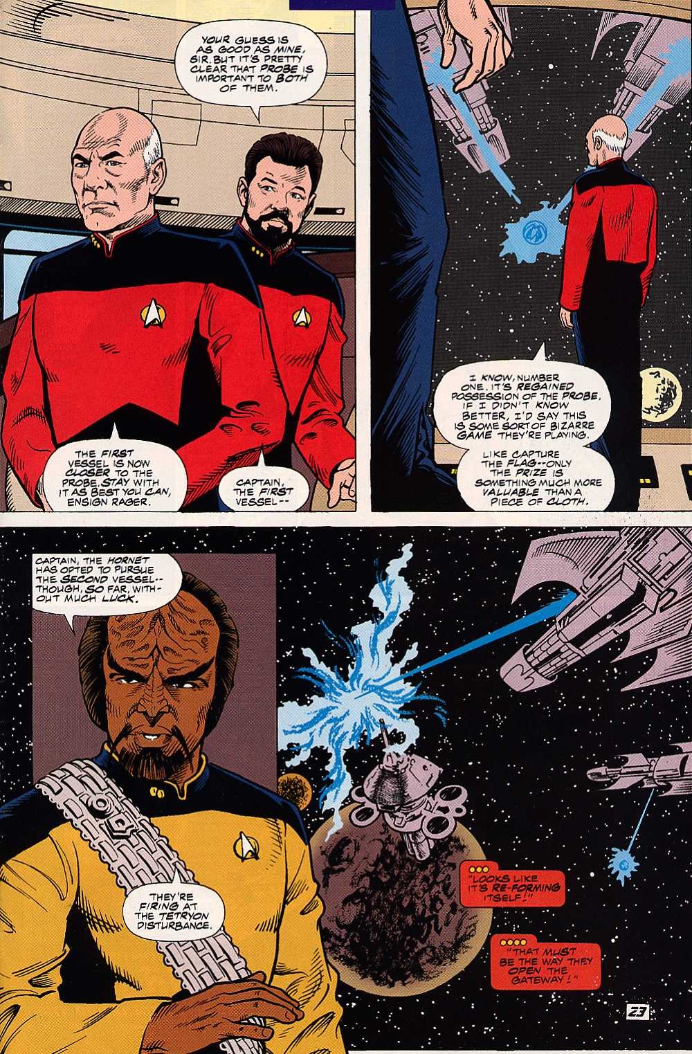 Read online Star Trek: The Next Generation (1989) comic -  Issue #77 - 24