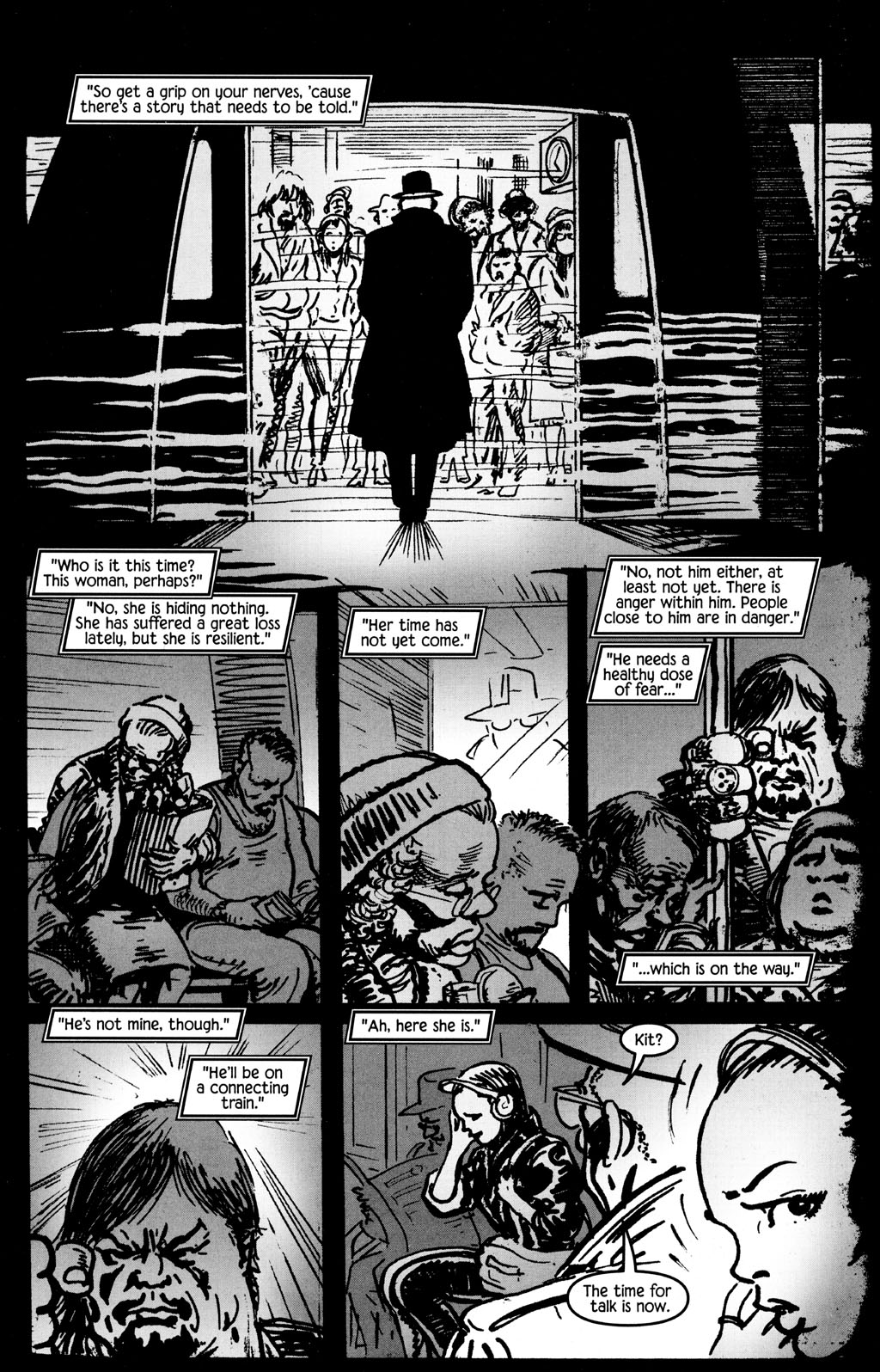 Read online Moonstone Noir: Mysterious Traveler Returns comic -  Issue # Full - 4