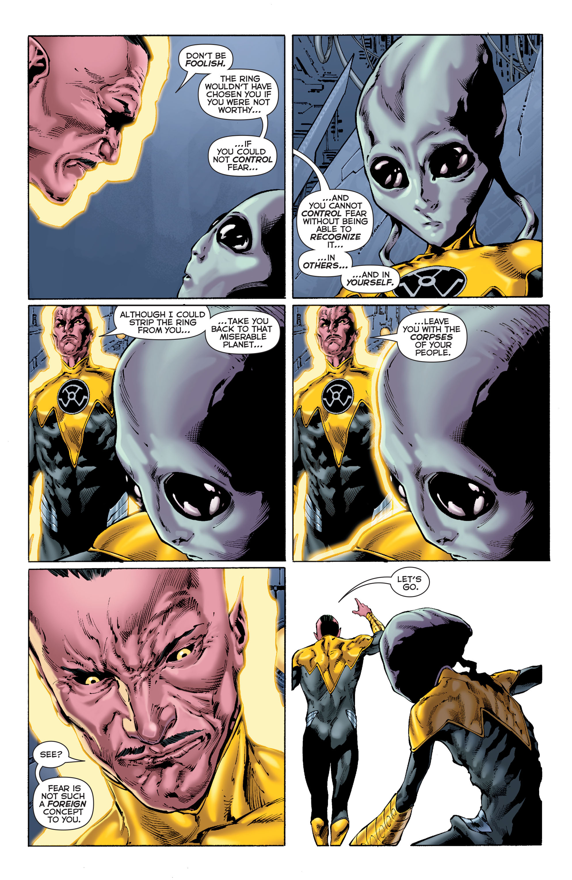 Read online Sinestro comic -  Issue #14 - 18