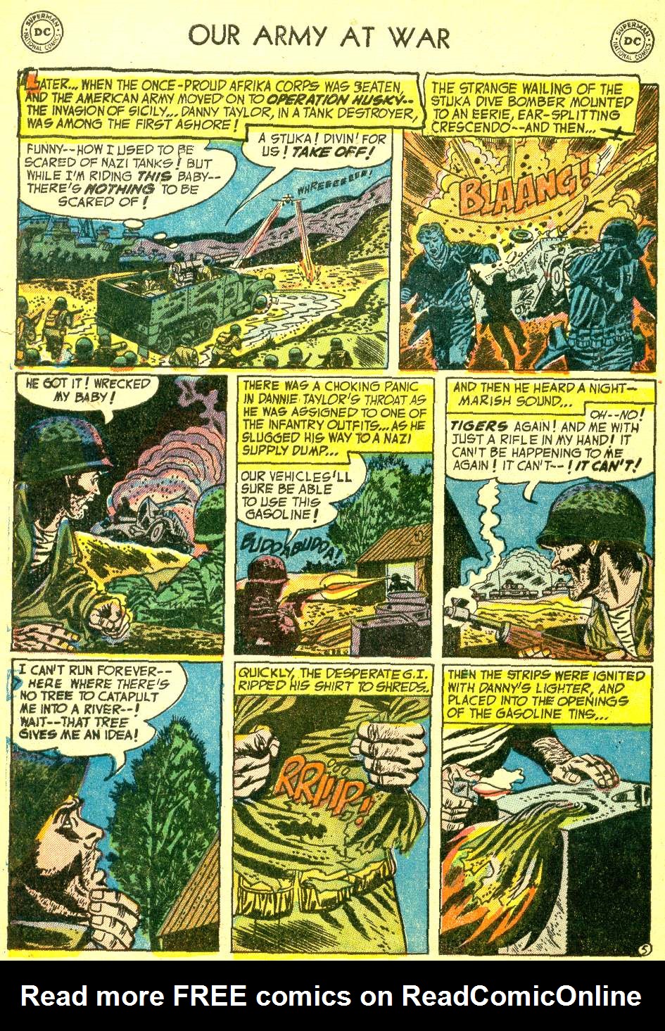Read online Our Army at War (1952) comic -  Issue #14 - 32