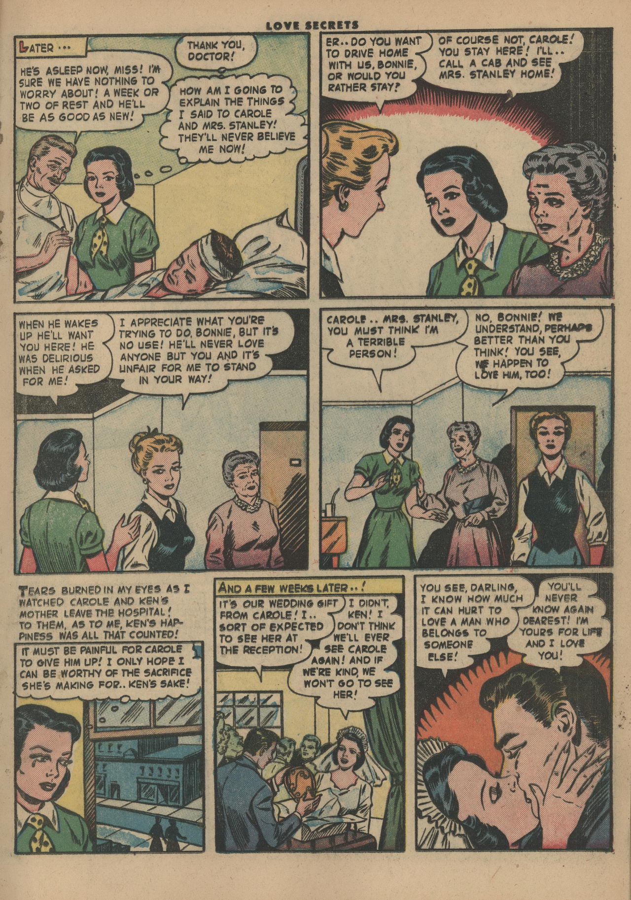 Read online Love Secrets (1953) comic -  Issue #33 - 17