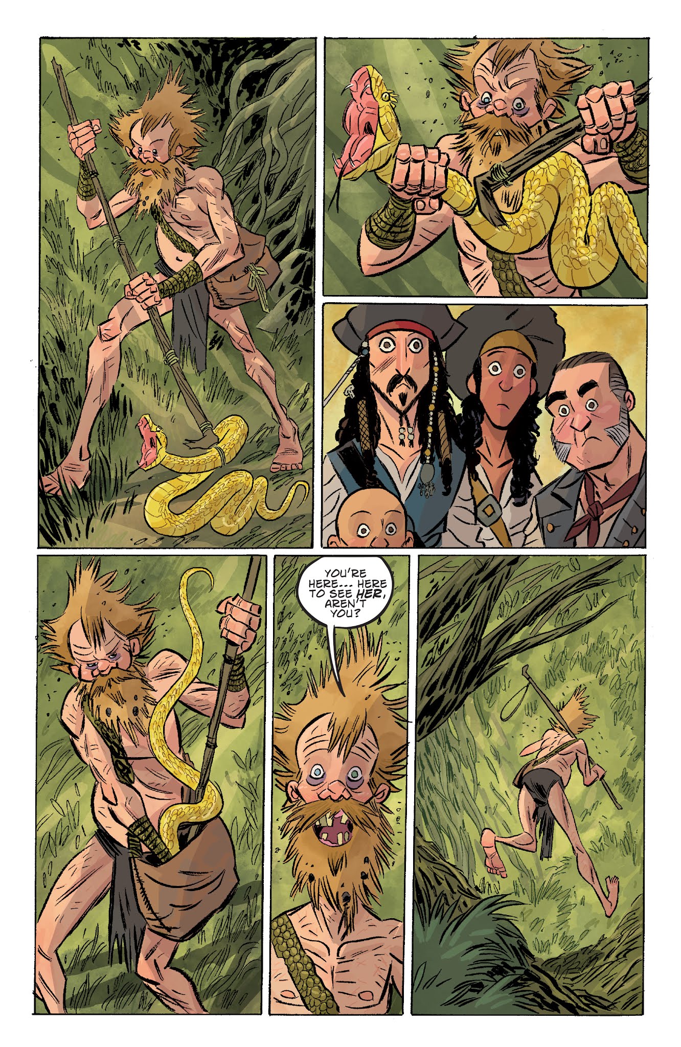 Read online Disney Pirates of the Caribbean comic -  Issue #4 - 6