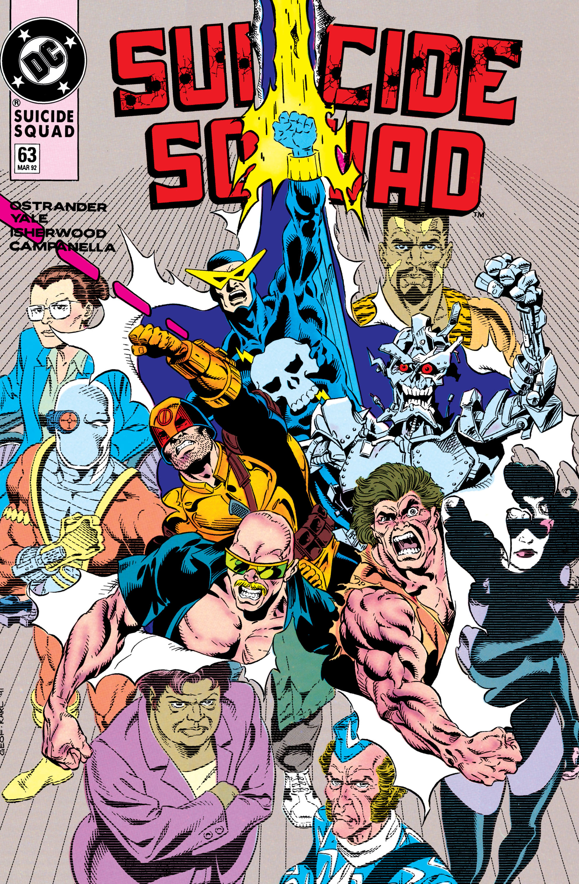 Read online Suicide Squad (1987) comic -  Issue #63 - 1