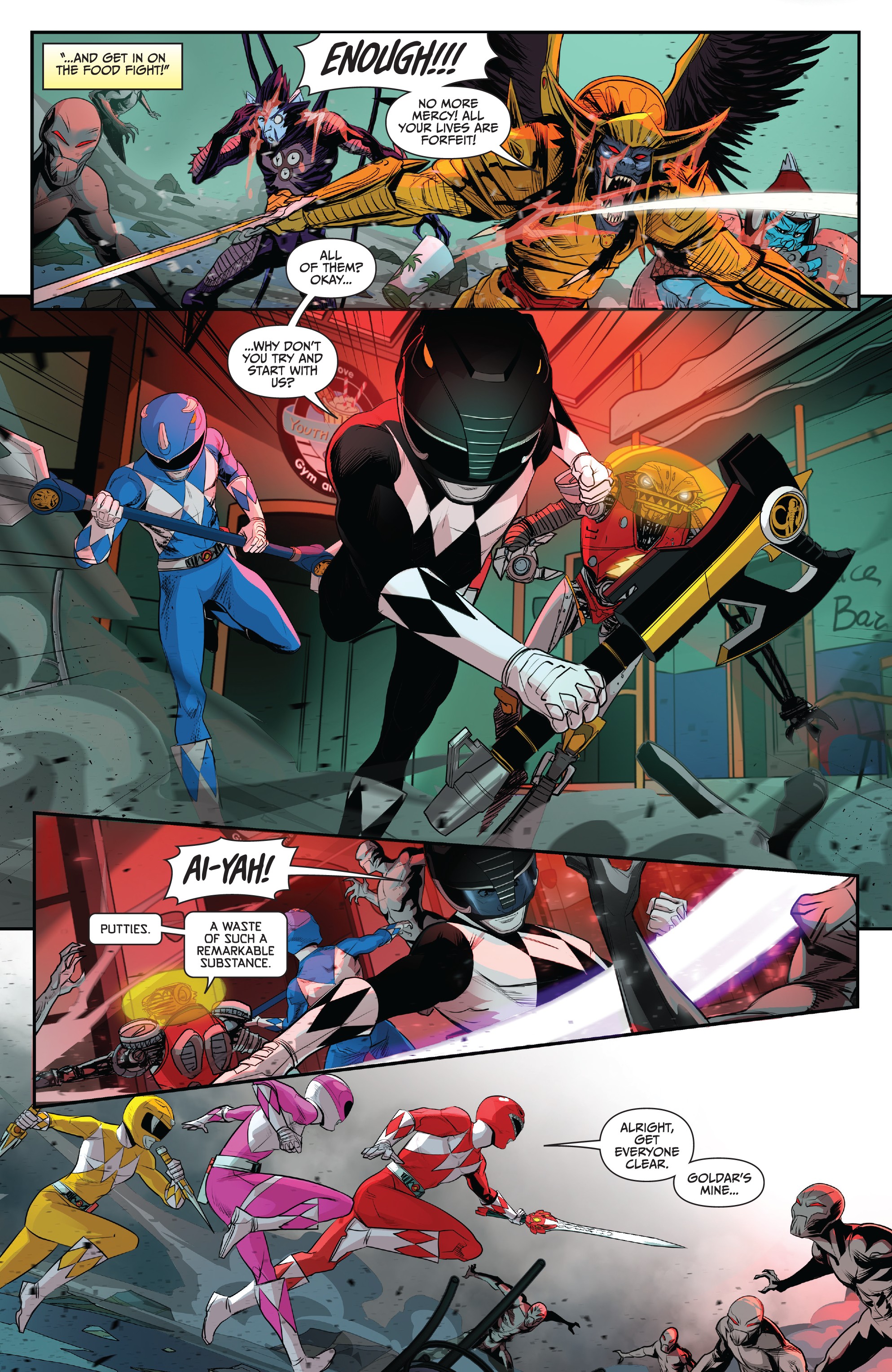 Read online Saban's Go Go Power Rangers comic -  Issue #20 - 14