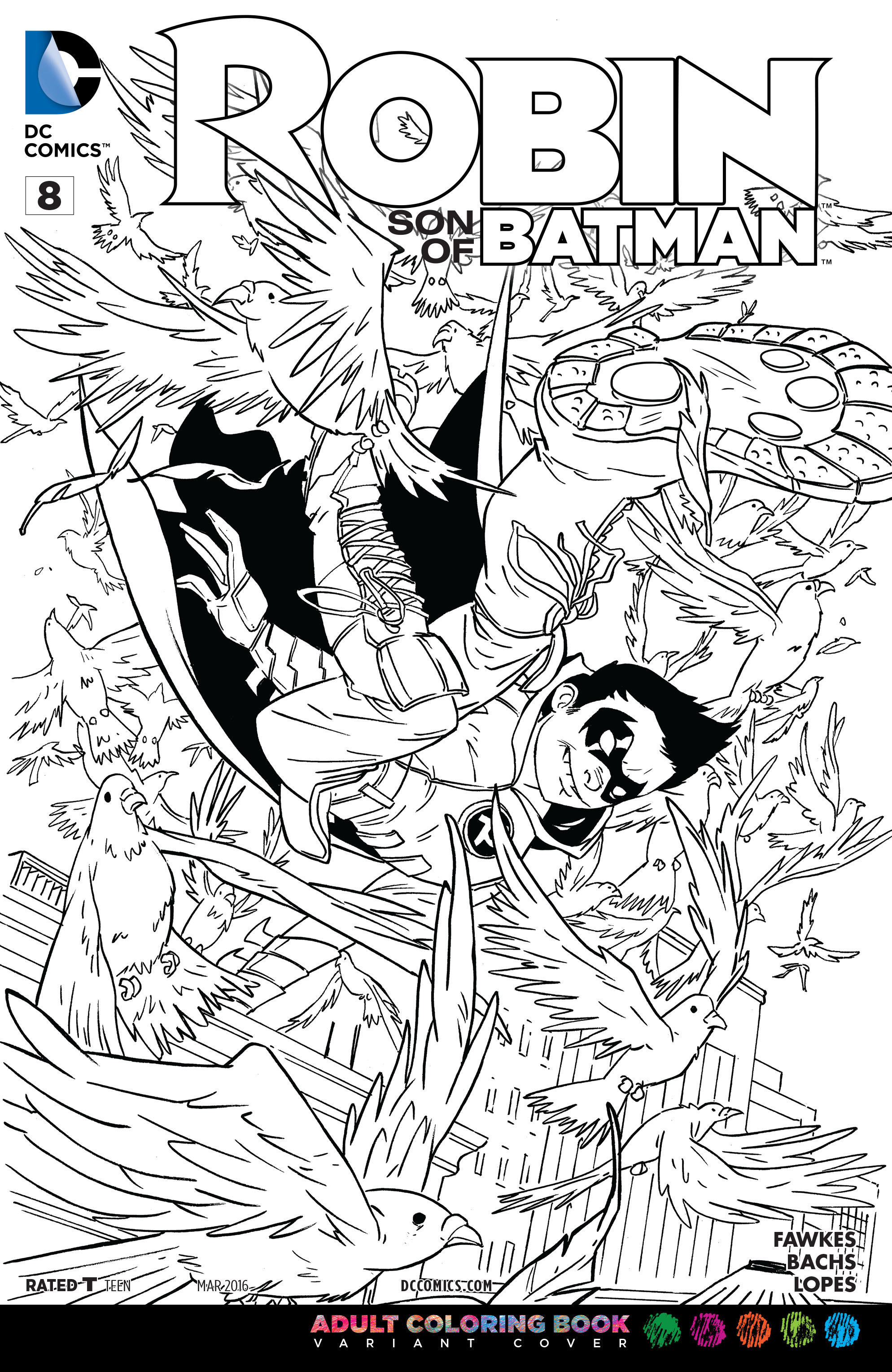 Read online Robin: Son of Batman comic -  Issue #8 - 3