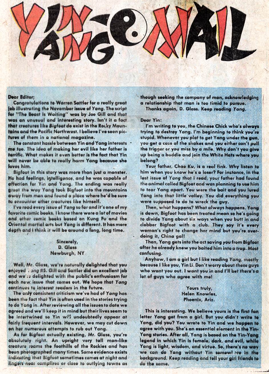 Read online Yang comic -  Issue #9 - 26