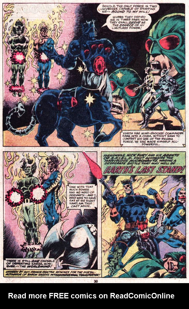 Read online Micronauts (1979) comic -  Issue #27 - 23