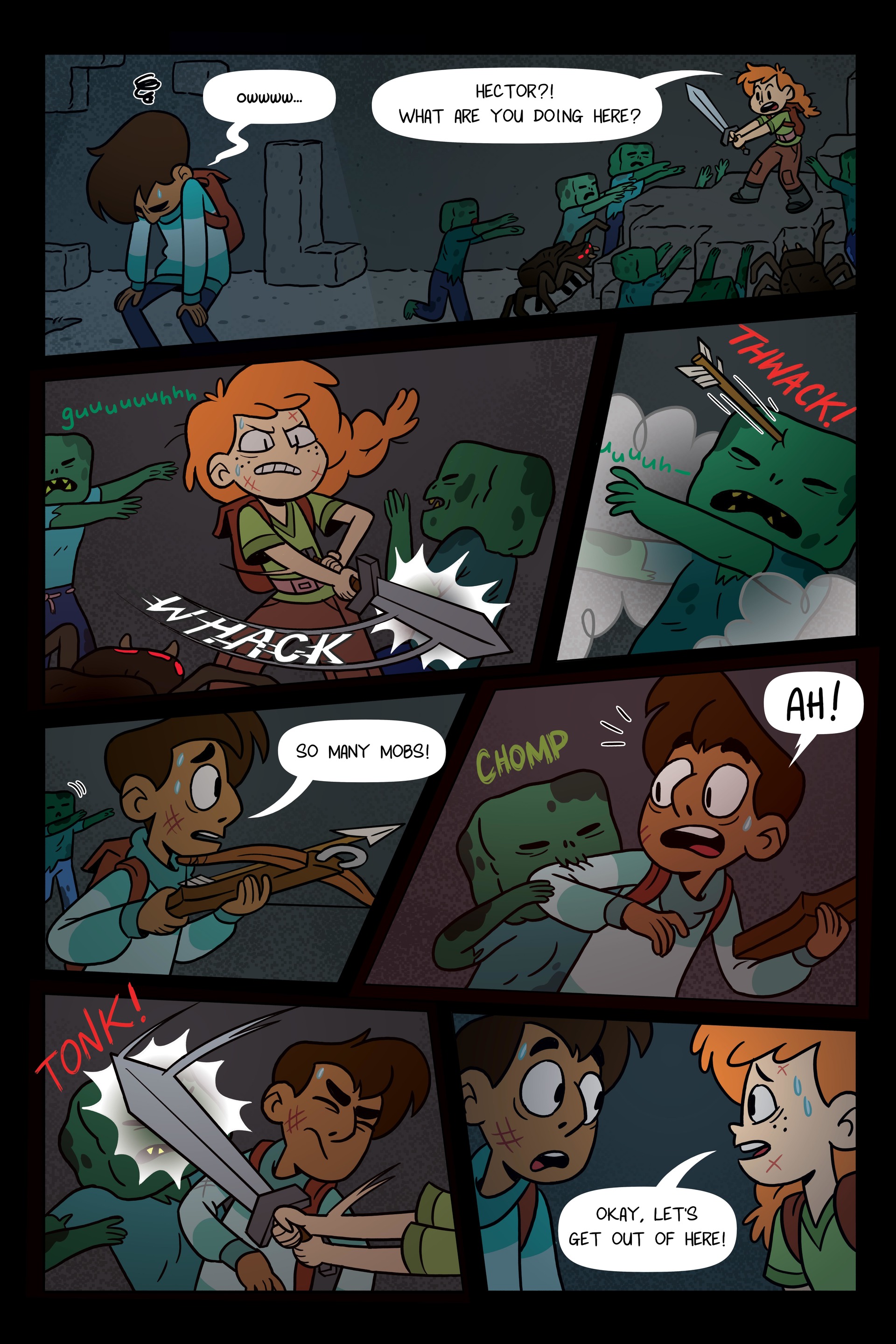 Read online Minecraft: Open World – Into the Nether comic -  Issue # TPB - 26