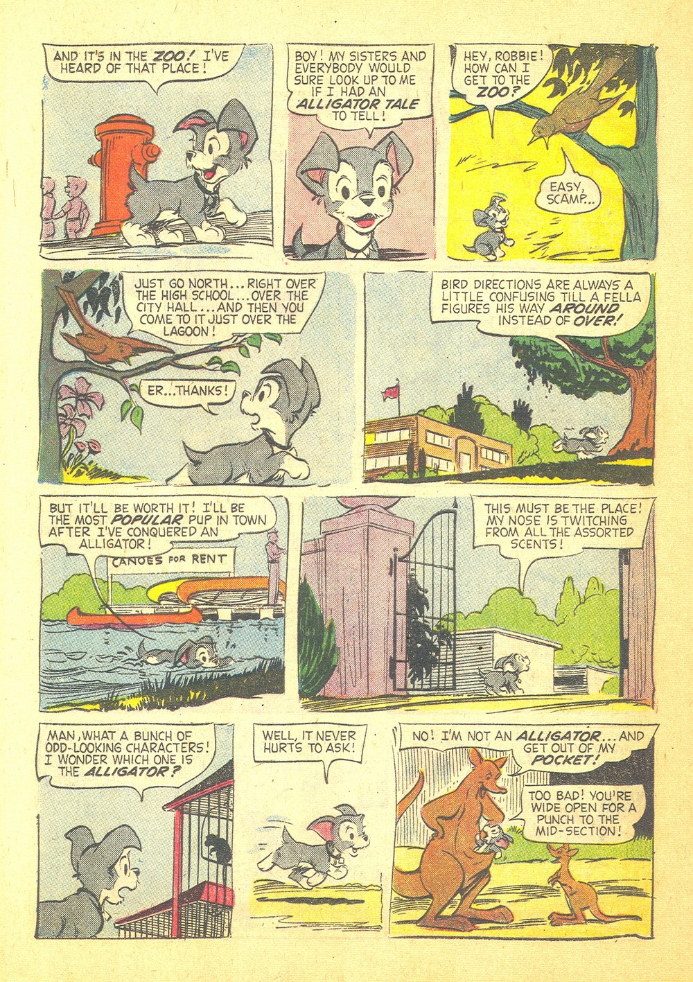 Read online Scamp (1958) comic -  Issue #5 - 12
