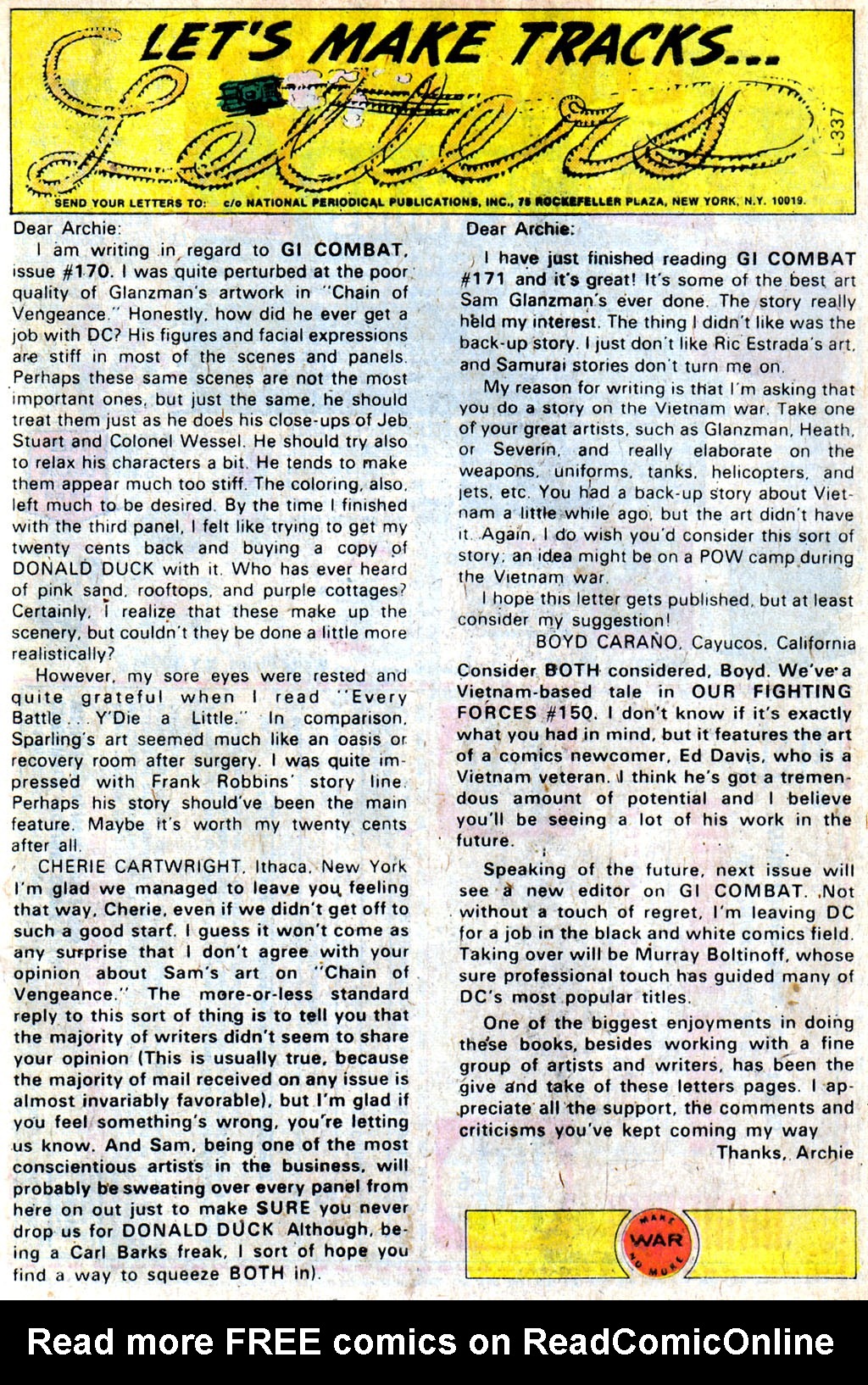 Read online G.I. Combat (1952) comic -  Issue #173 - 31