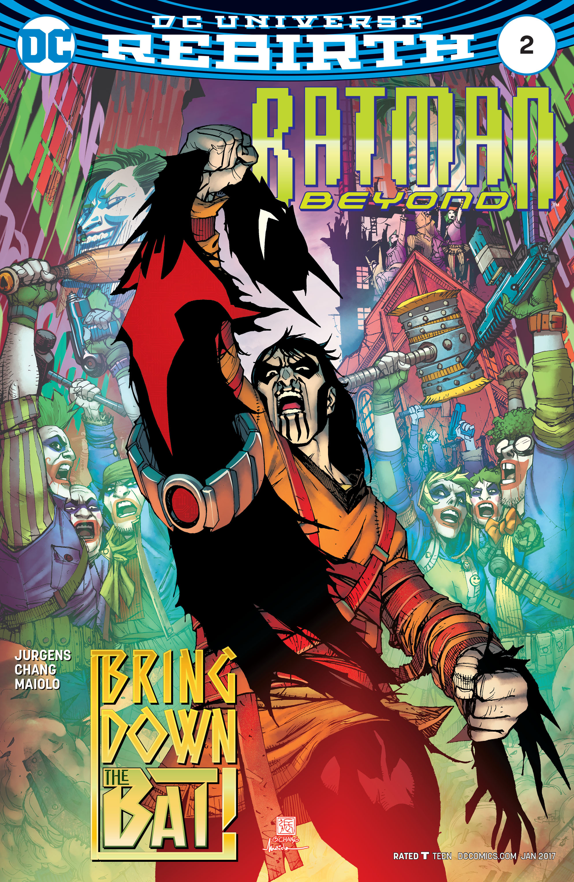 Read online Batman Beyond (2016) comic -  Issue #2 - 1