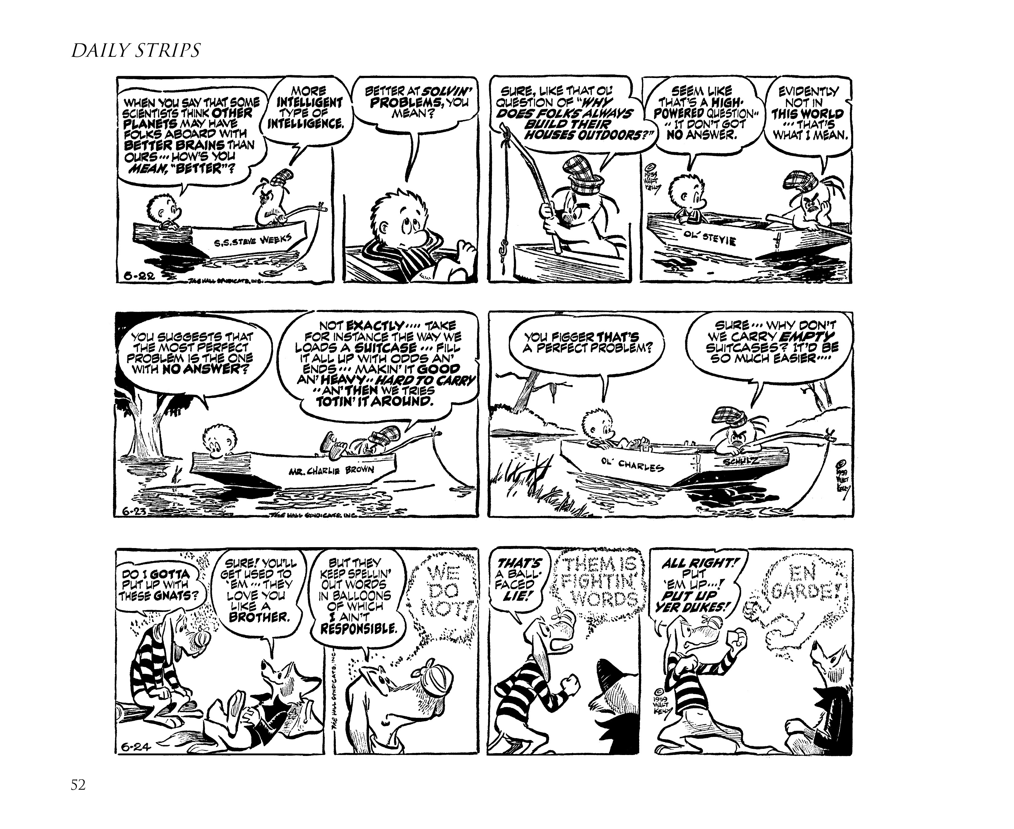 Read online Pogo by Walt Kelly: The Complete Syndicated Comic Strips comic -  Issue # TPB 6 (Part 1) - 62