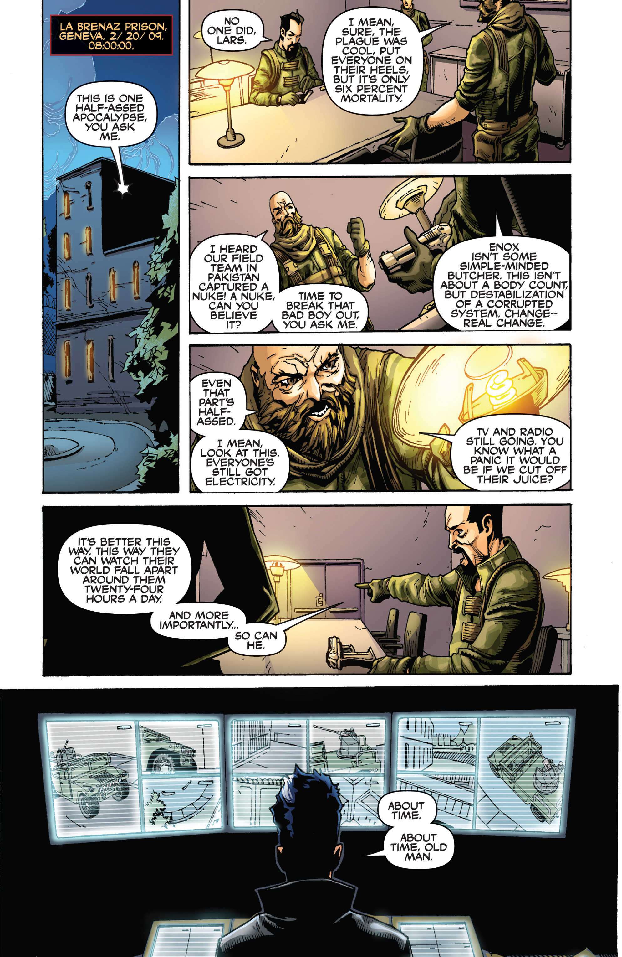 Read online Days Missing: Enox comic -  Issue # Full - 68