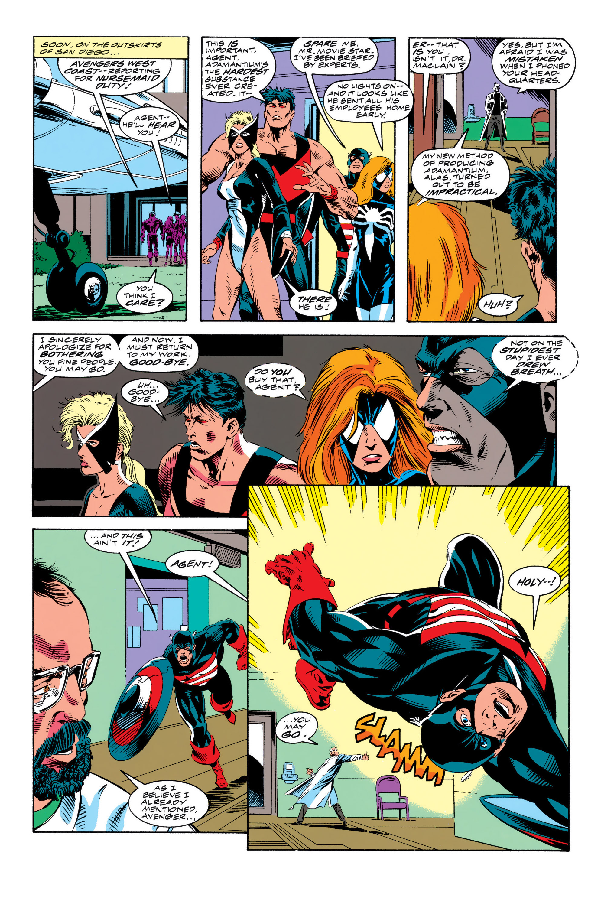 Read online Avengers West Coast (1989) comic -  Issue #89 - 13