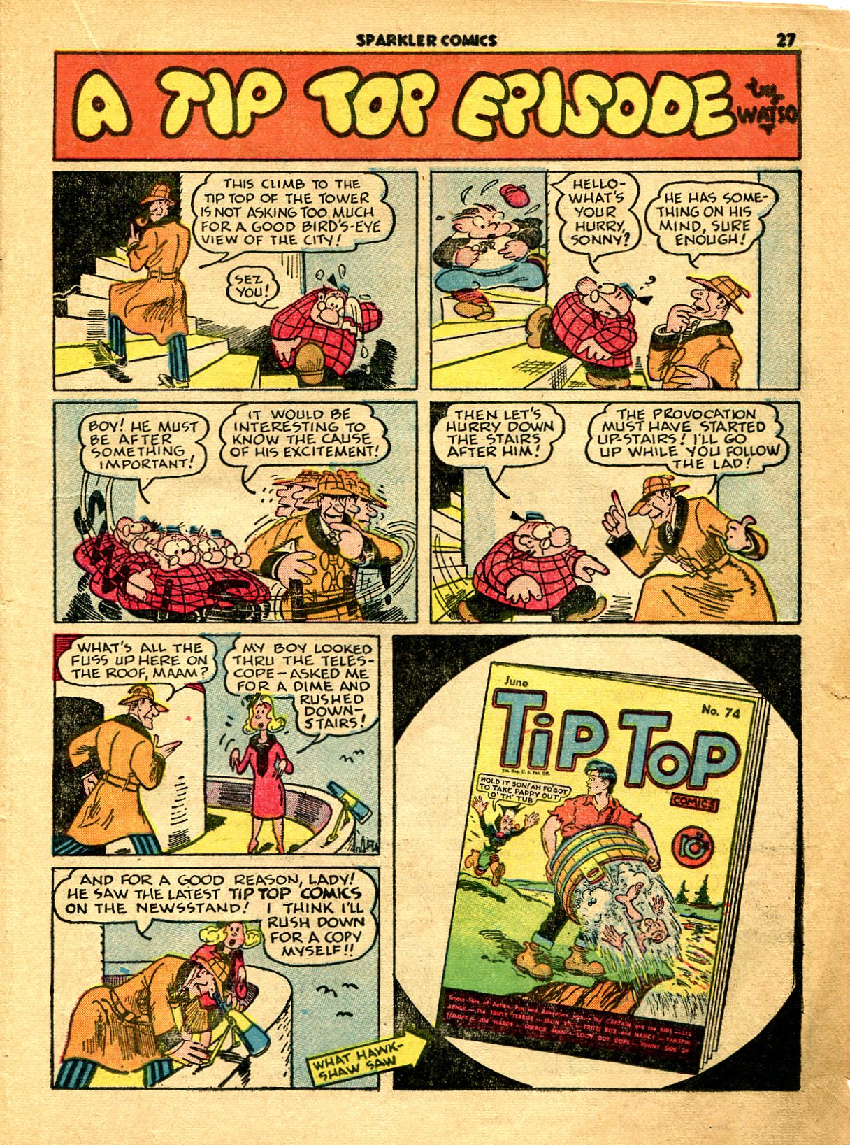 Read online Sparkler Comics comic -  Issue #11 - 29