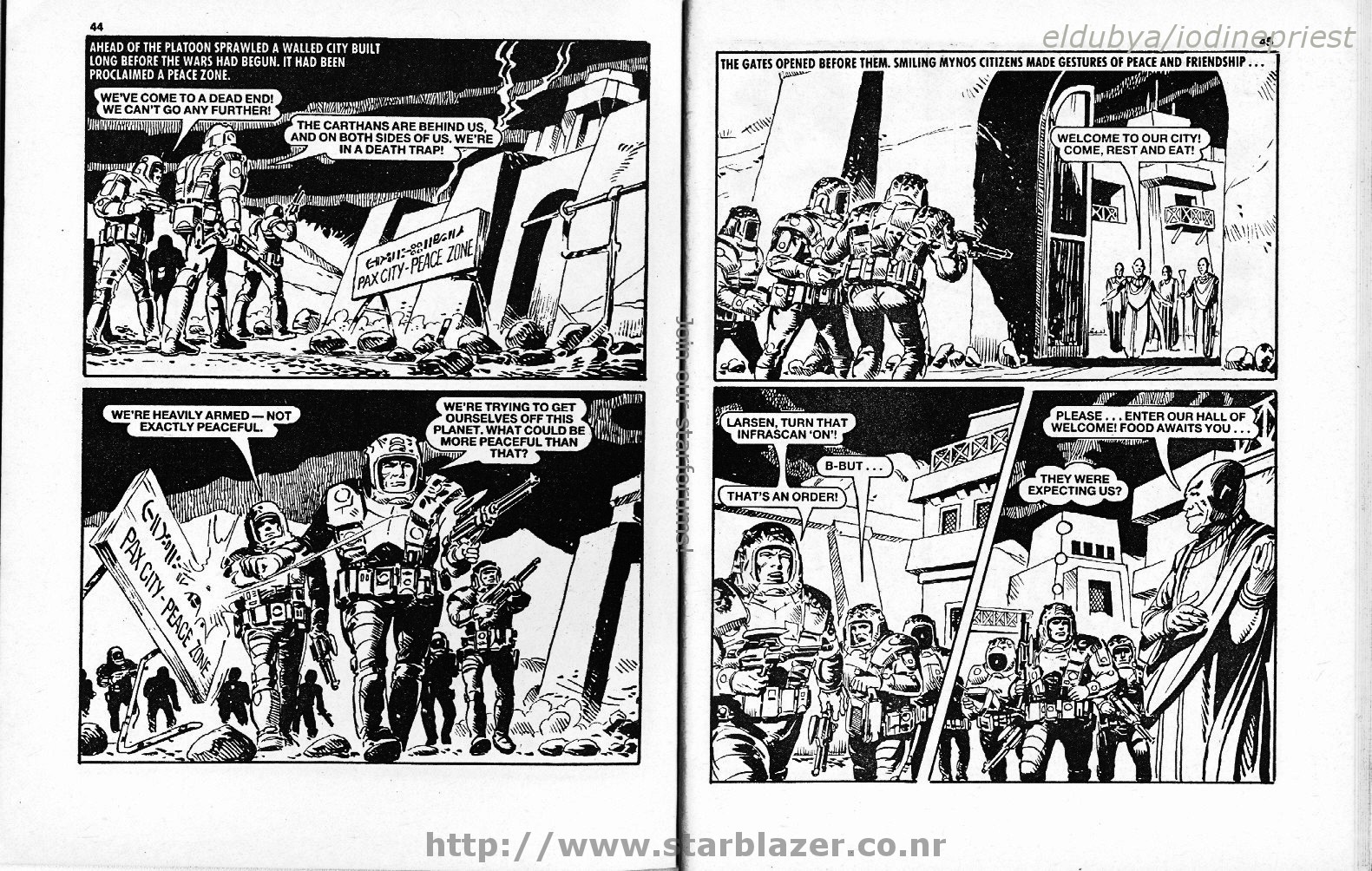 Read online Starblazer comic -  Issue #181 - 24