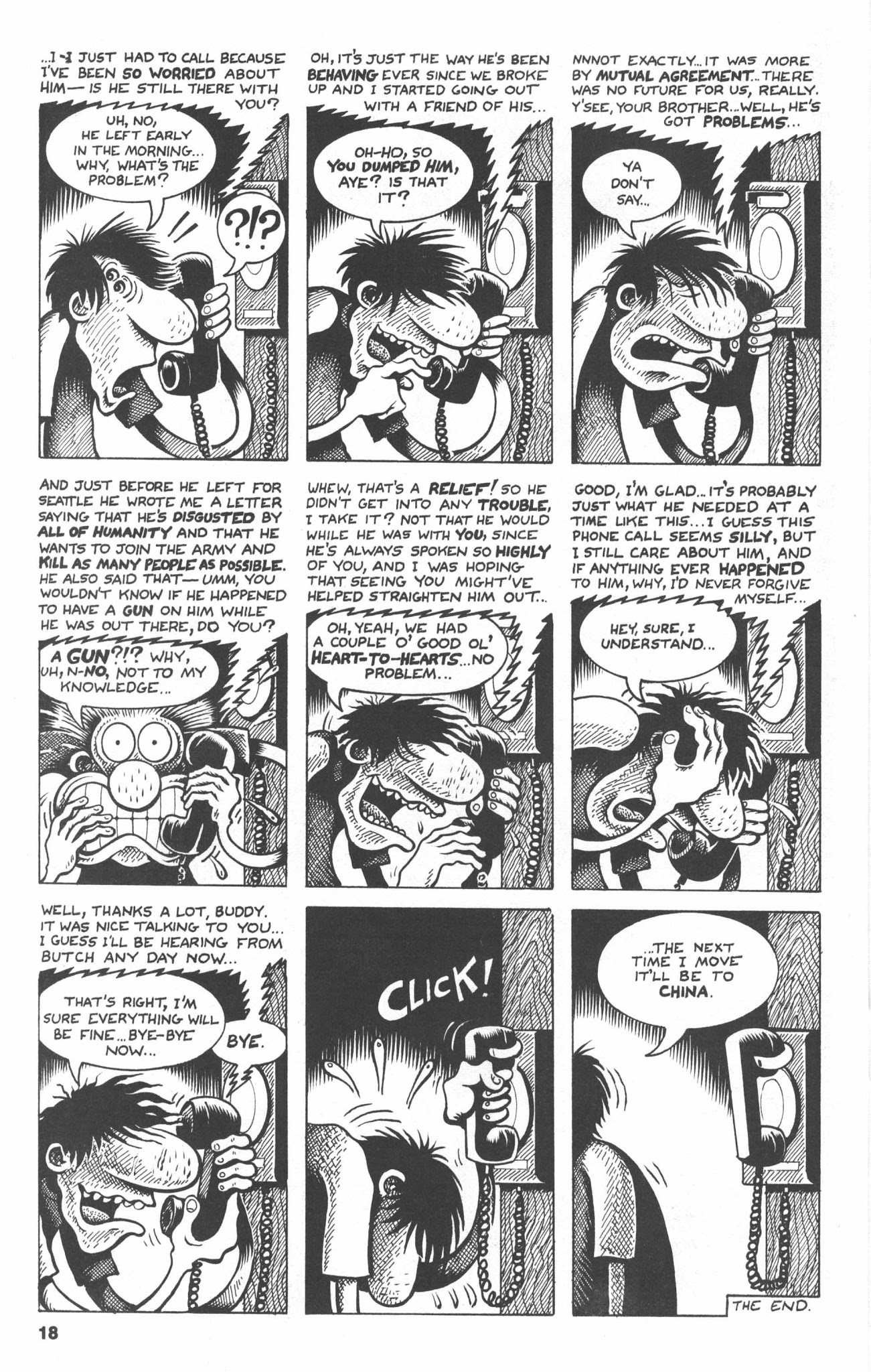 Read online Hate comic -  Issue #4 - 20