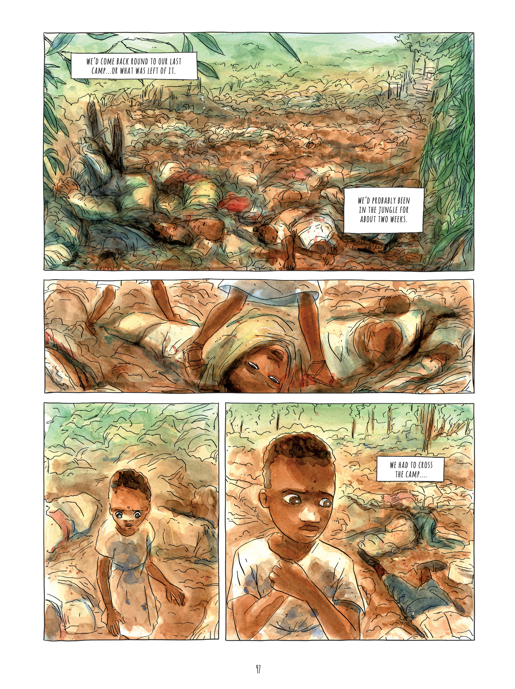 Read online Alice on the Run: One Child's Journey Through the Rwandan Civil War comic -  Issue # TPB - 96
