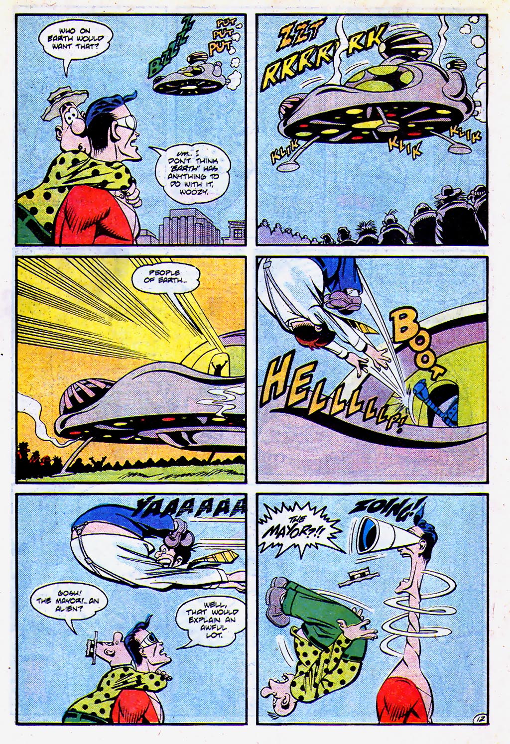 Read online Plastic Man (1988) comic -  Issue #4 - 13
