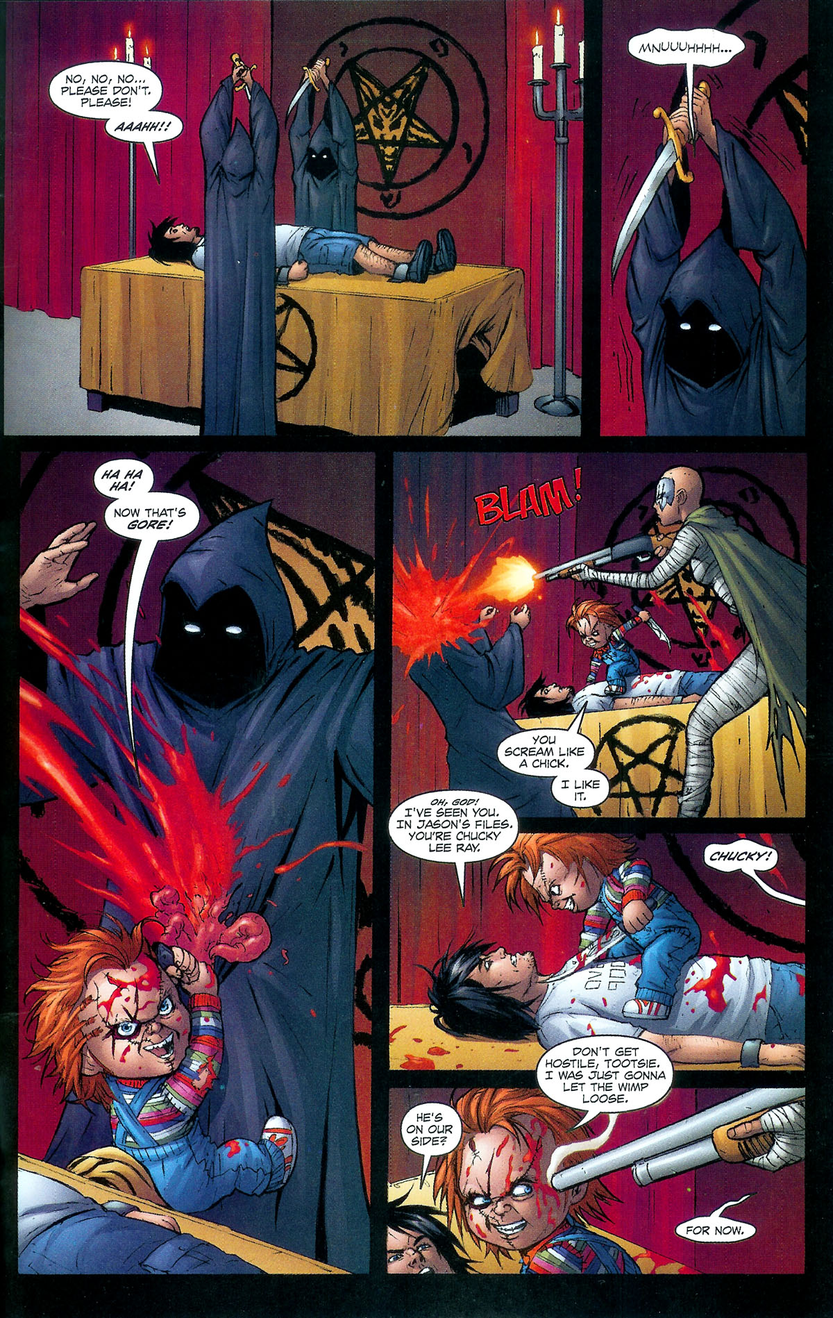 Read online Hack/Slash vs. Chucky comic -  Issue # Full - 35