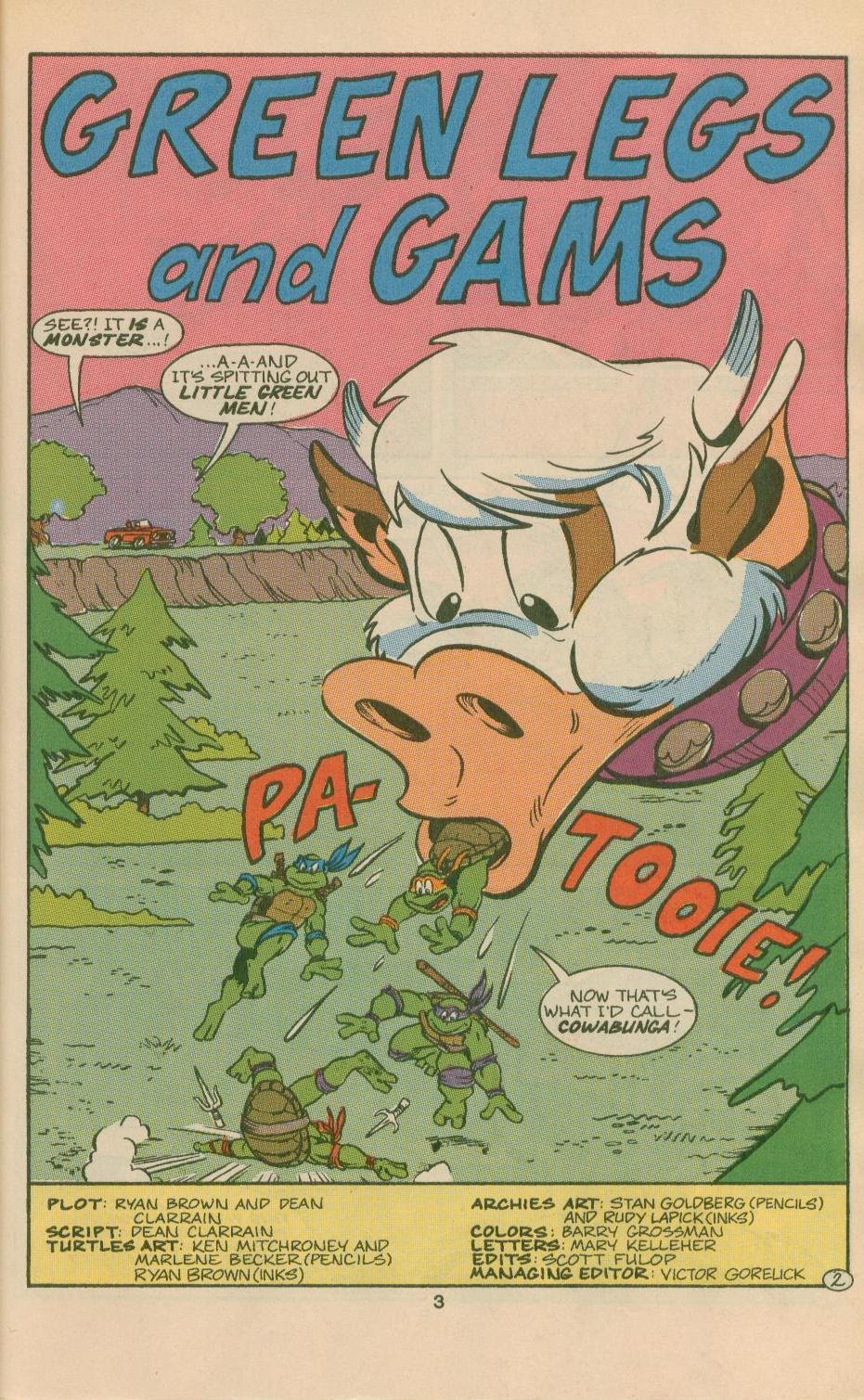 Read online Teenage Mutant Ninja Turtles Meet Archie comic -  Issue # Full - 5