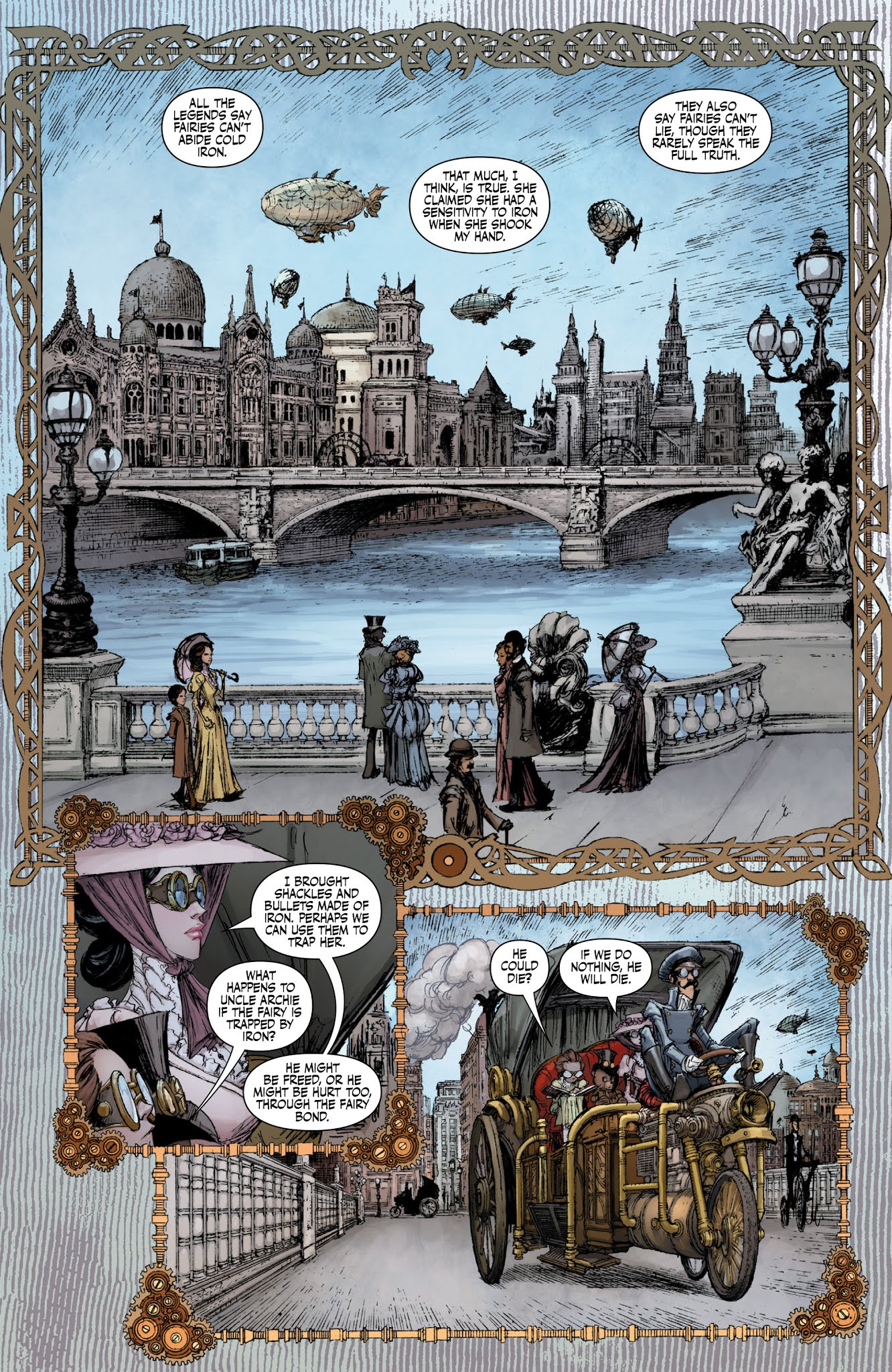 Read online Lady Mechanika: La Belle Dame Sans Merci comic -  Issue #3 - 13