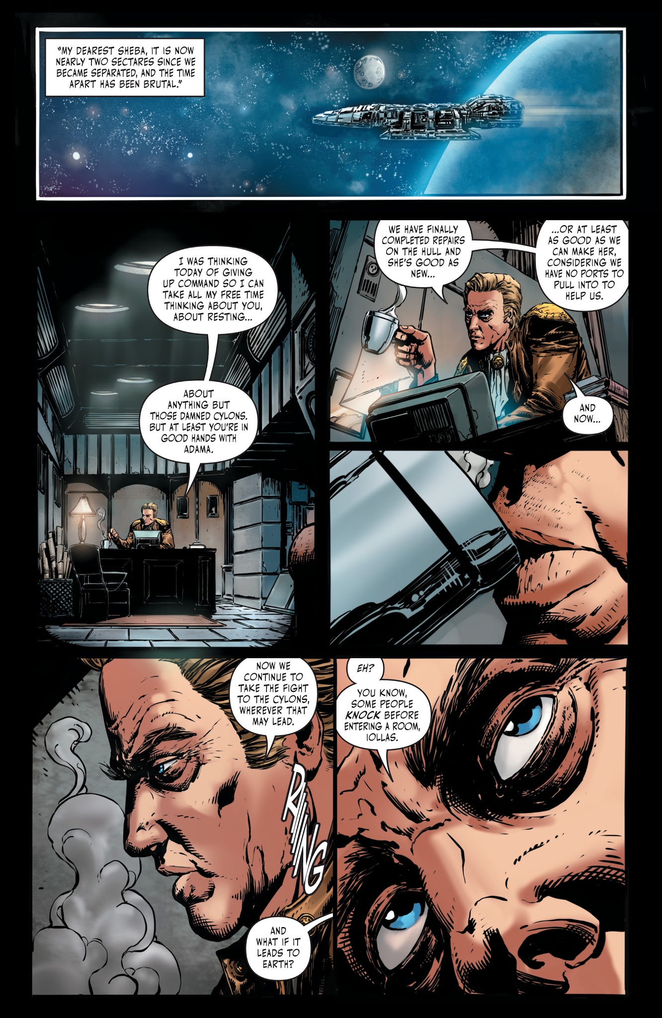 Read online Battlestar Galactica BSG vs. BSG comic -  Issue #1 - 6