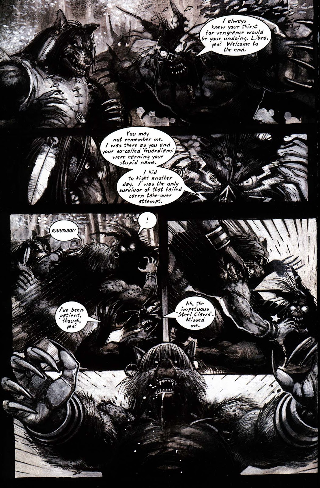 Read online Werewolf the Apocalypse comic -  Issue # Black Furies - 26