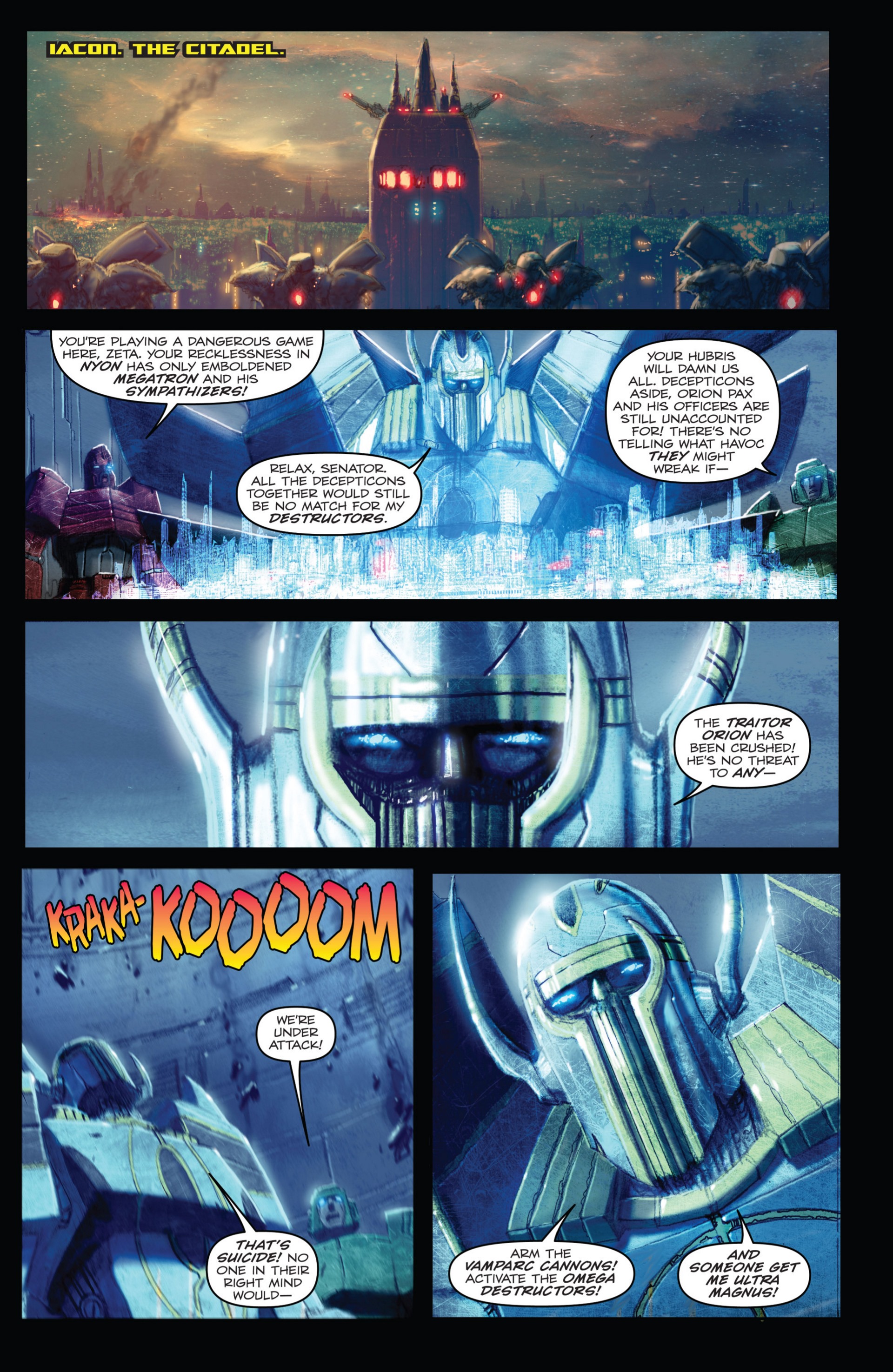 Read online Transformers: Autocracy comic -  Issue # Full - 71