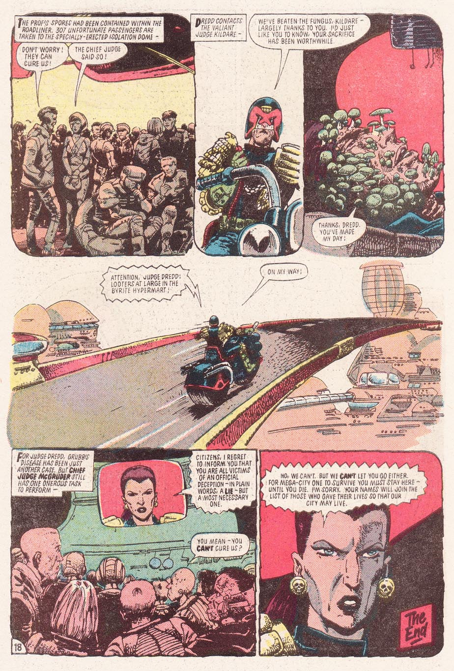 Read online Judge Dredd (1983) comic -  Issue #30 - 33