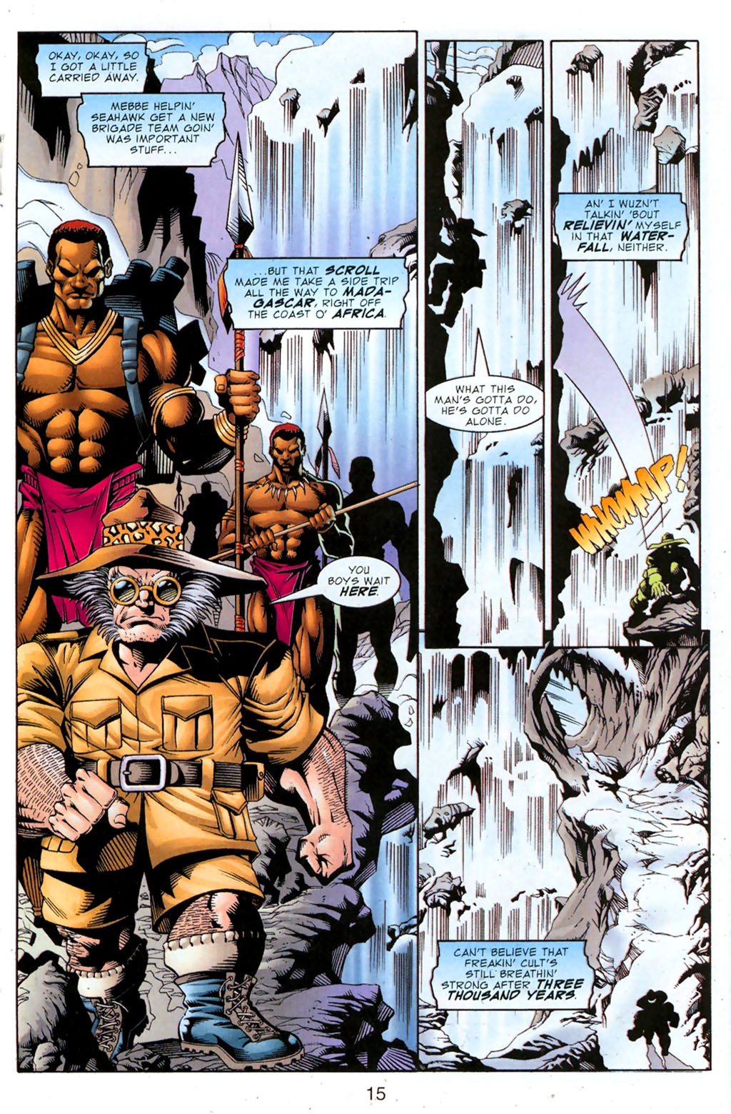 Read online Brigade (1993) comic -  Issue #17 - 18